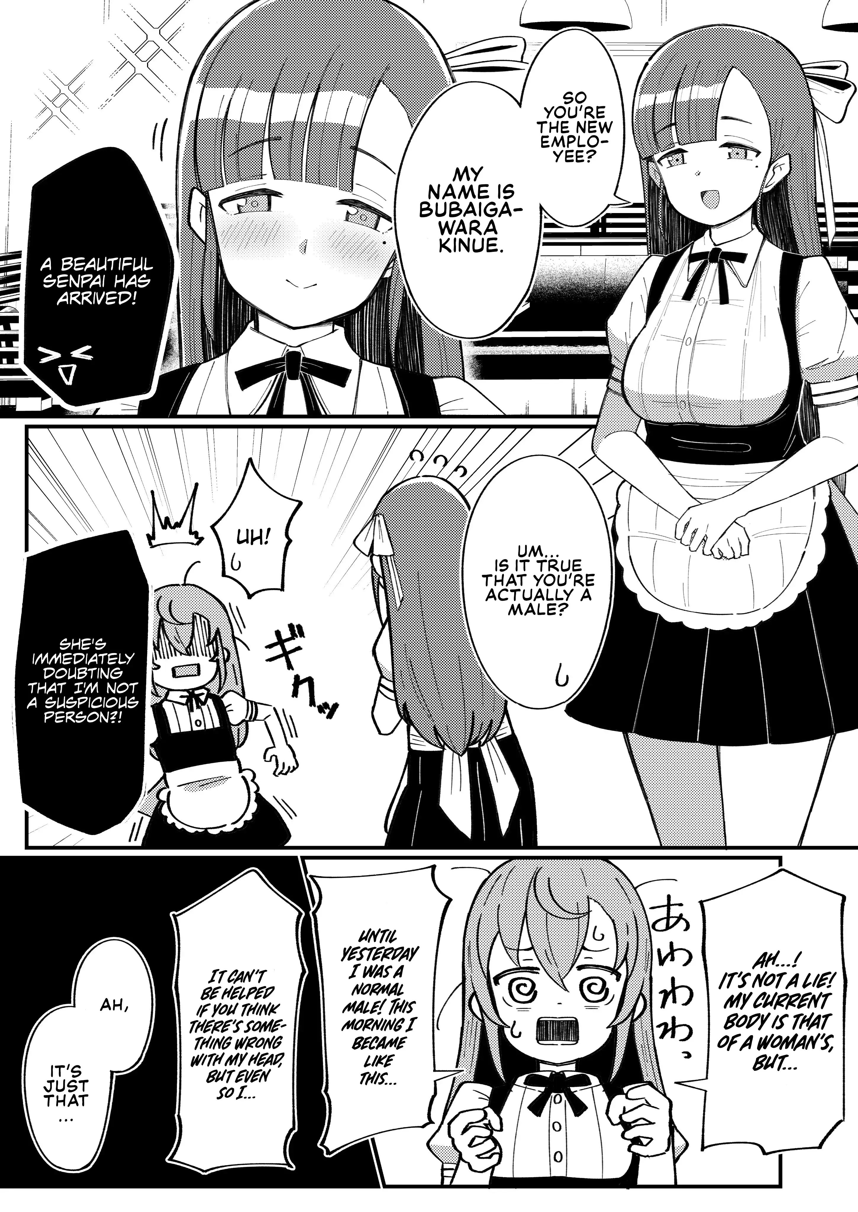 Read TS Boys With Unexpectedly Beautiful Girl Moves Manga Online