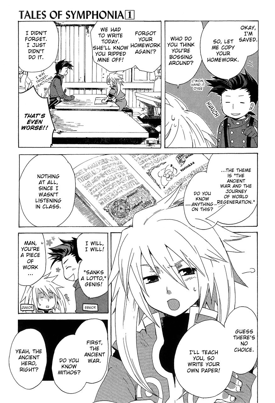 Read Tales of Symphonia Manga Online