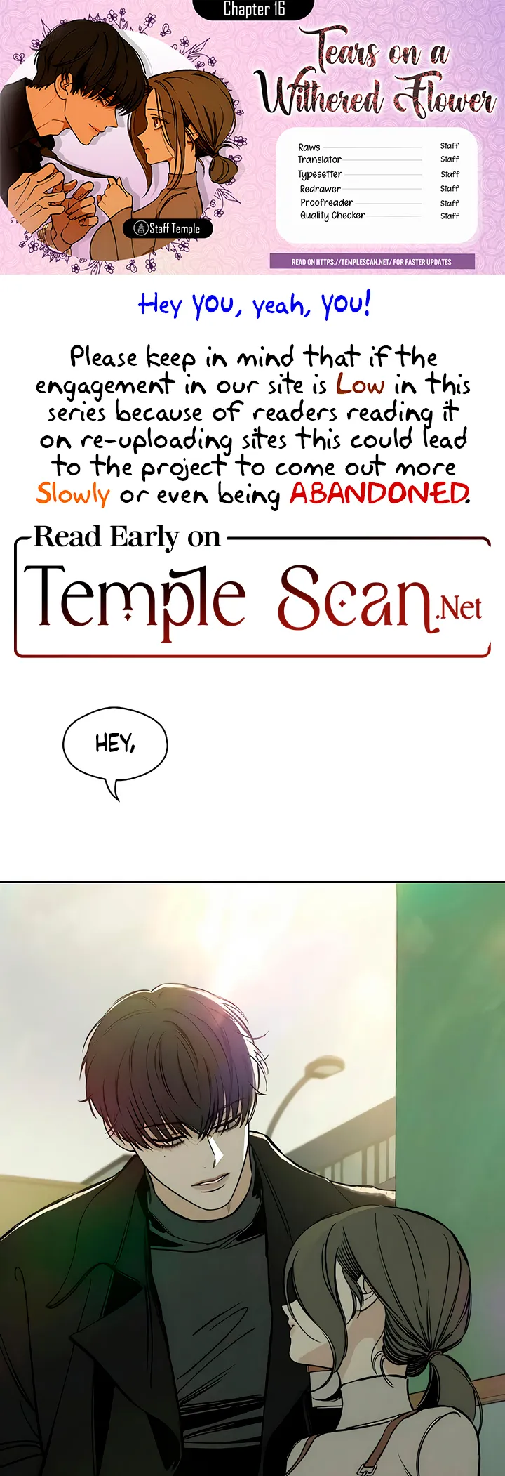 Read Tears on a Withered Flower Manga Online