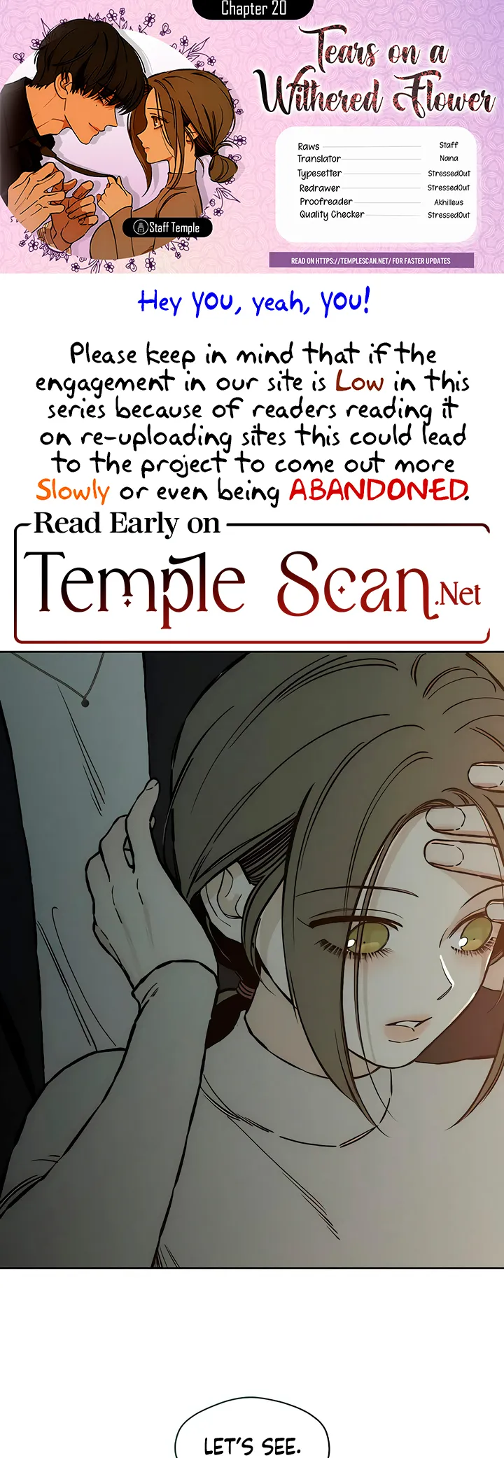 Read Tears on a Withered Flower Manga Online