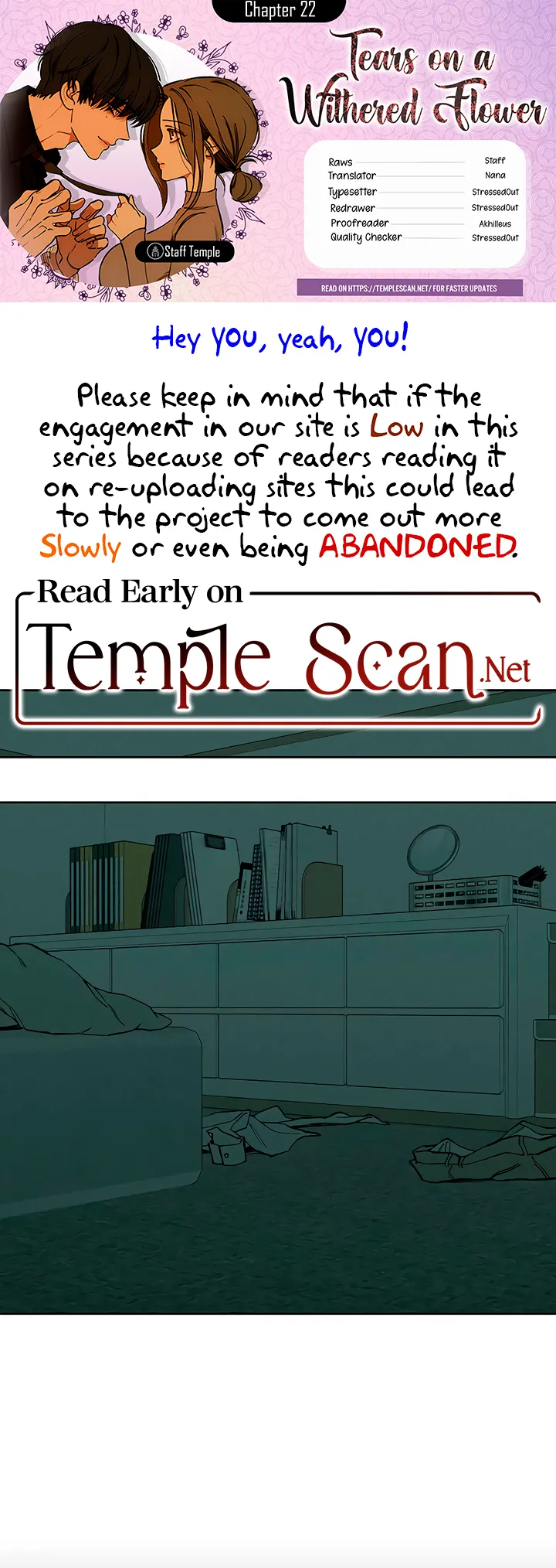 Read Tears on a Withered Flower Manga Online