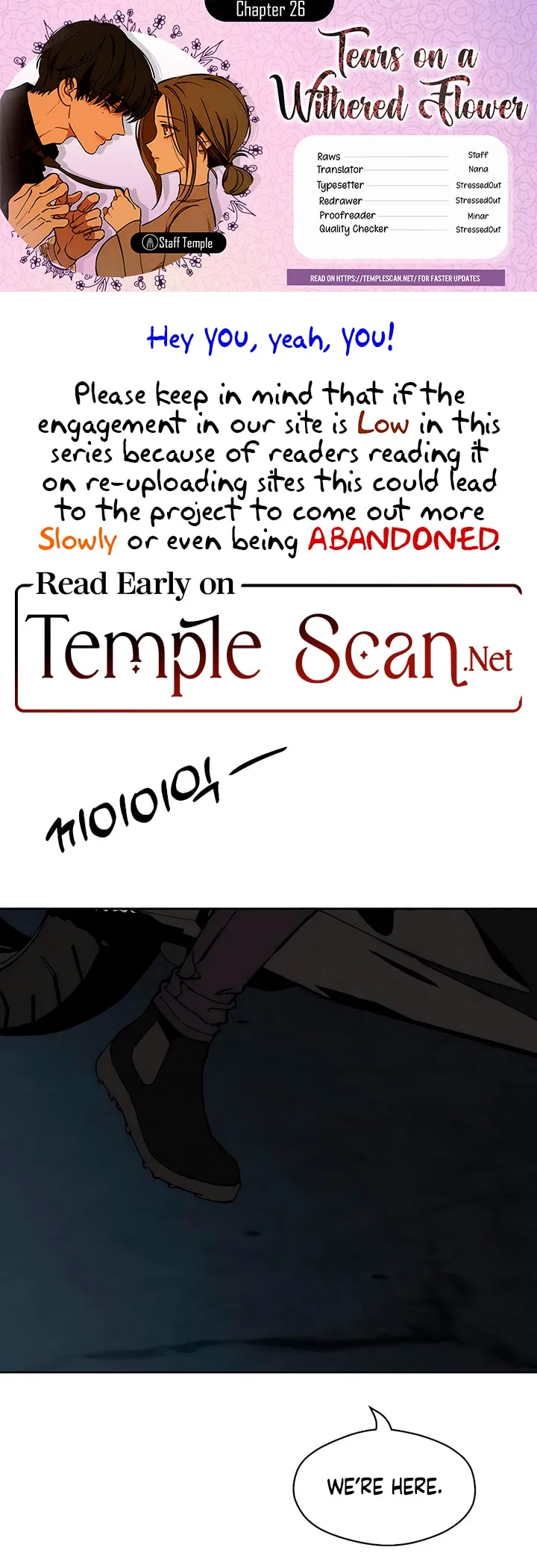 Read Tears on a Withered Flower Manga Online