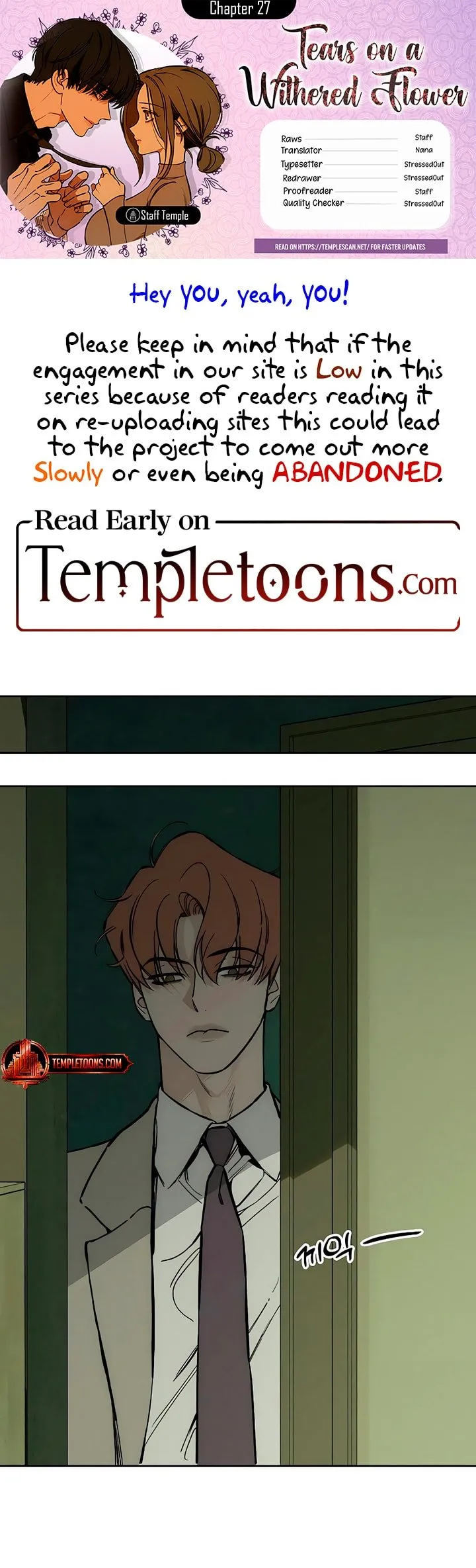 Read Tears on a Withered Flower Manga Online