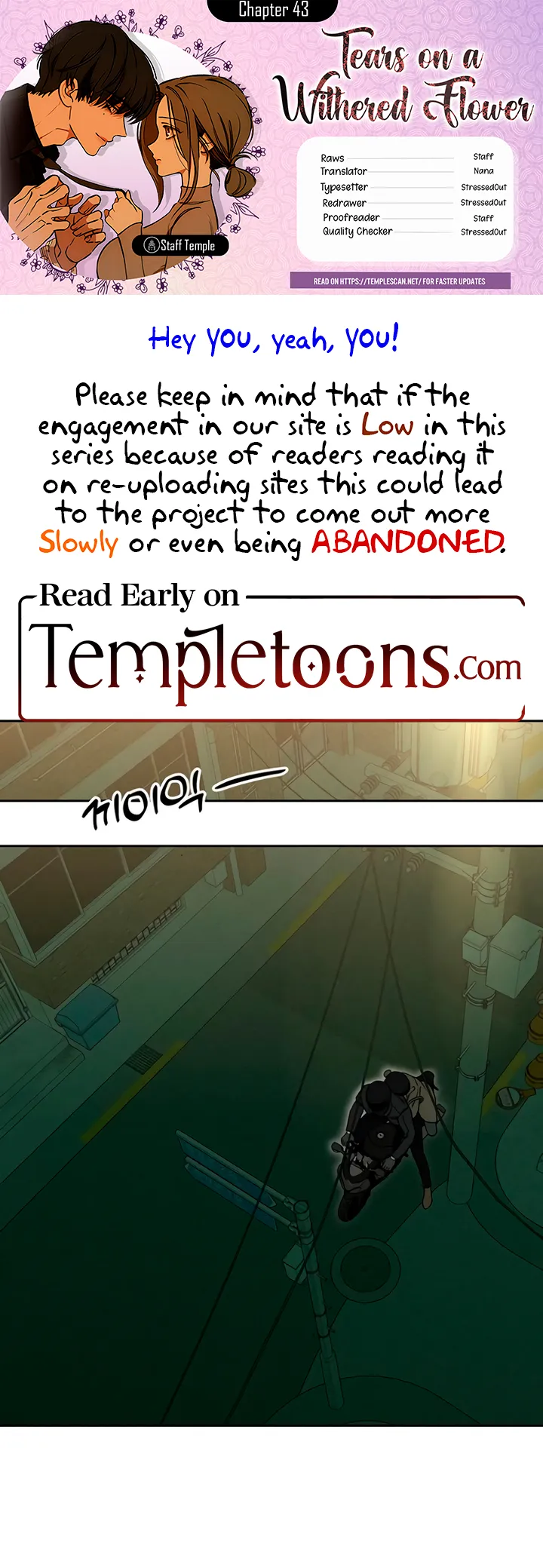 Read Tears on a Withered Flower Manga Online