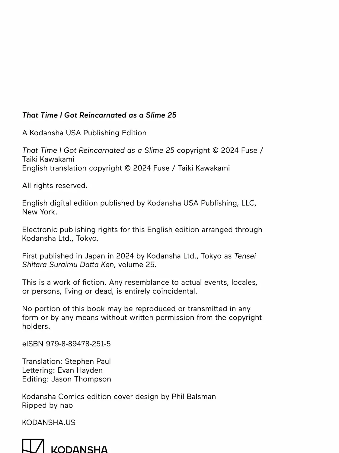 Read Tensei Shitara Slime Datta Ken Manga Online