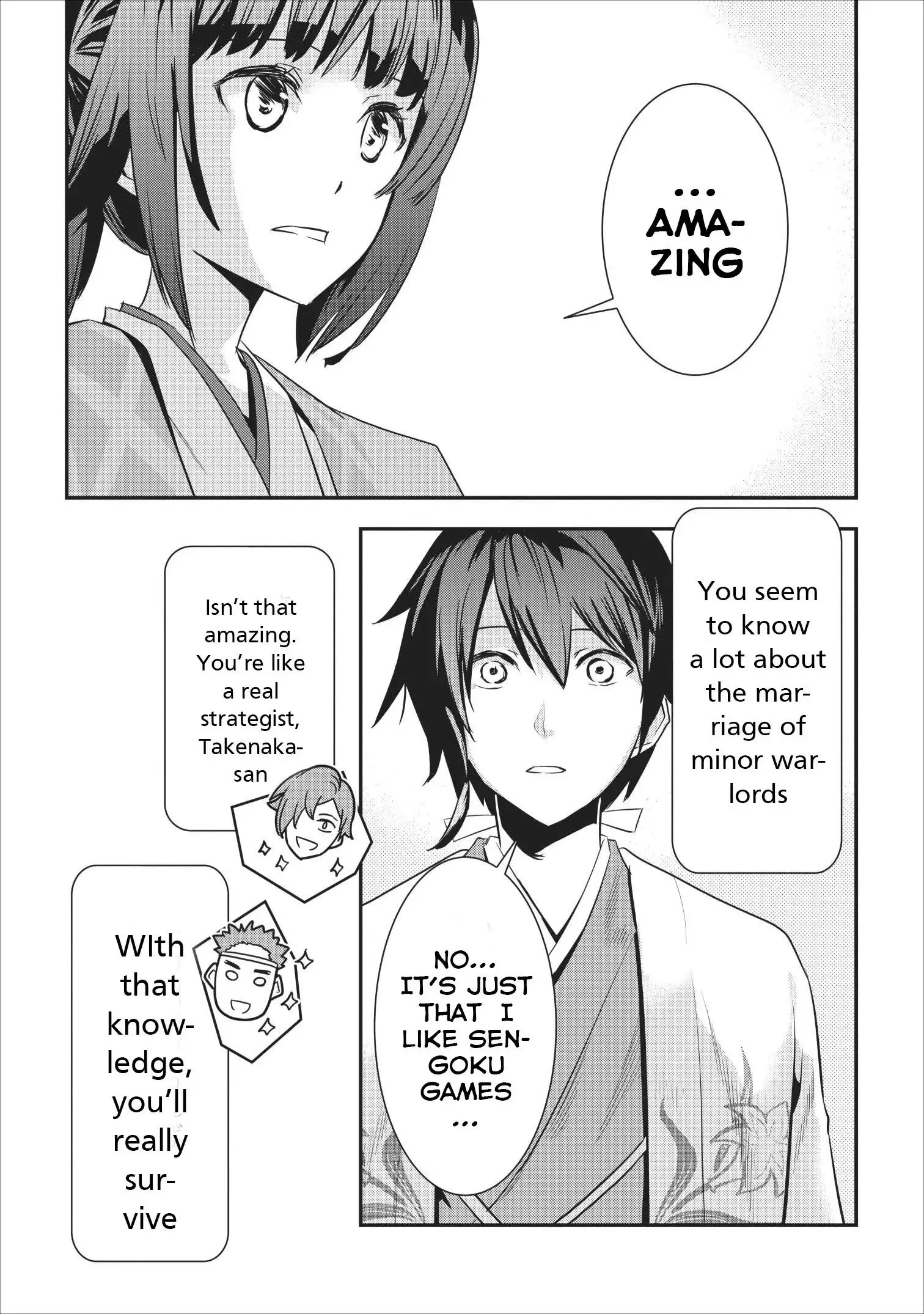 Read Tensei! Takenaka Hanbei- Minor Bushou ni Tensei shita Nakama-tachi to Sengoku Ranse wo Ikinuku Manga Online