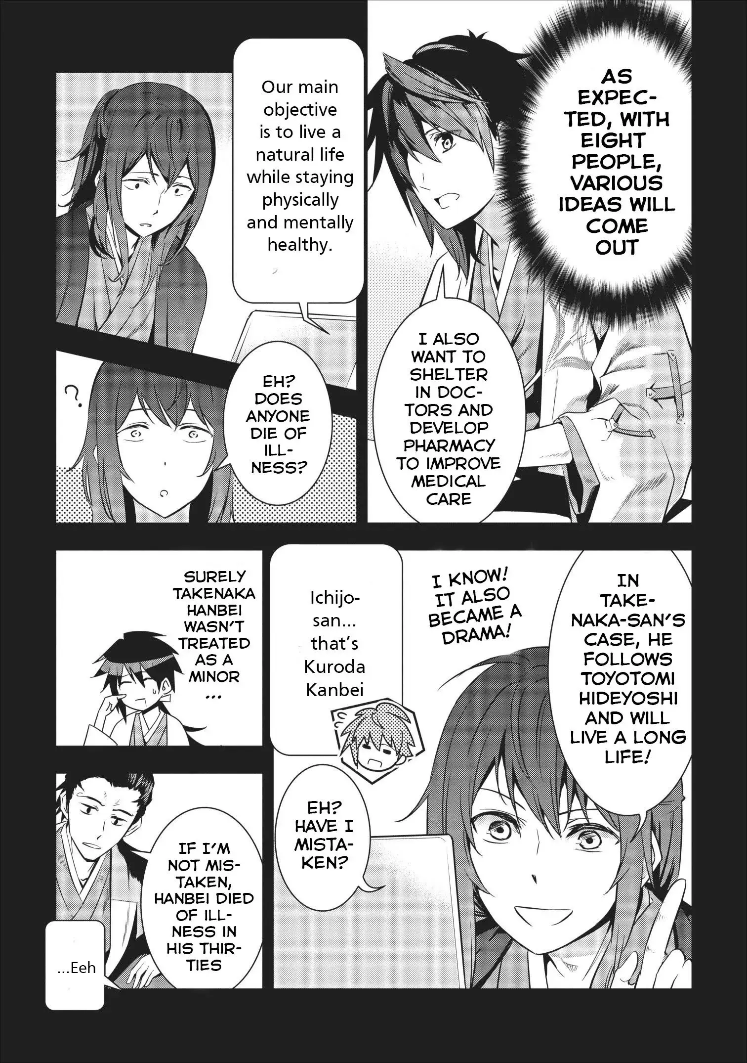 Read Tensei! Takenaka Hanbei- Minor Bushou ni Tensei shita Nakama-tachi to Sengoku Ranse wo Ikinuku Manga Online