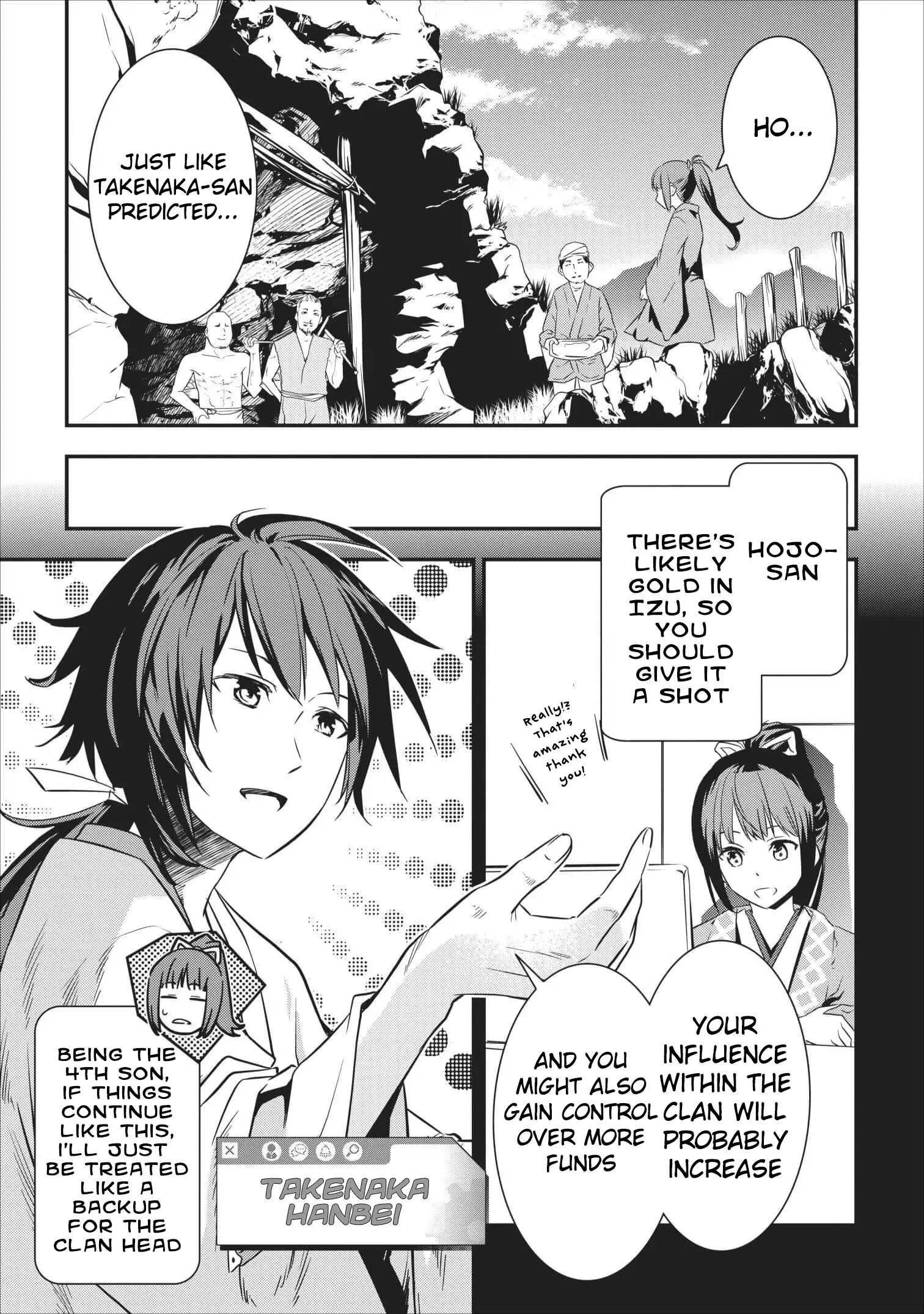 Read Tensei! Takenaka Hanbei- Minor Bushou ni Tensei shita Nakama-tachi to Sengoku Ranse wo Ikinuku Manga Online