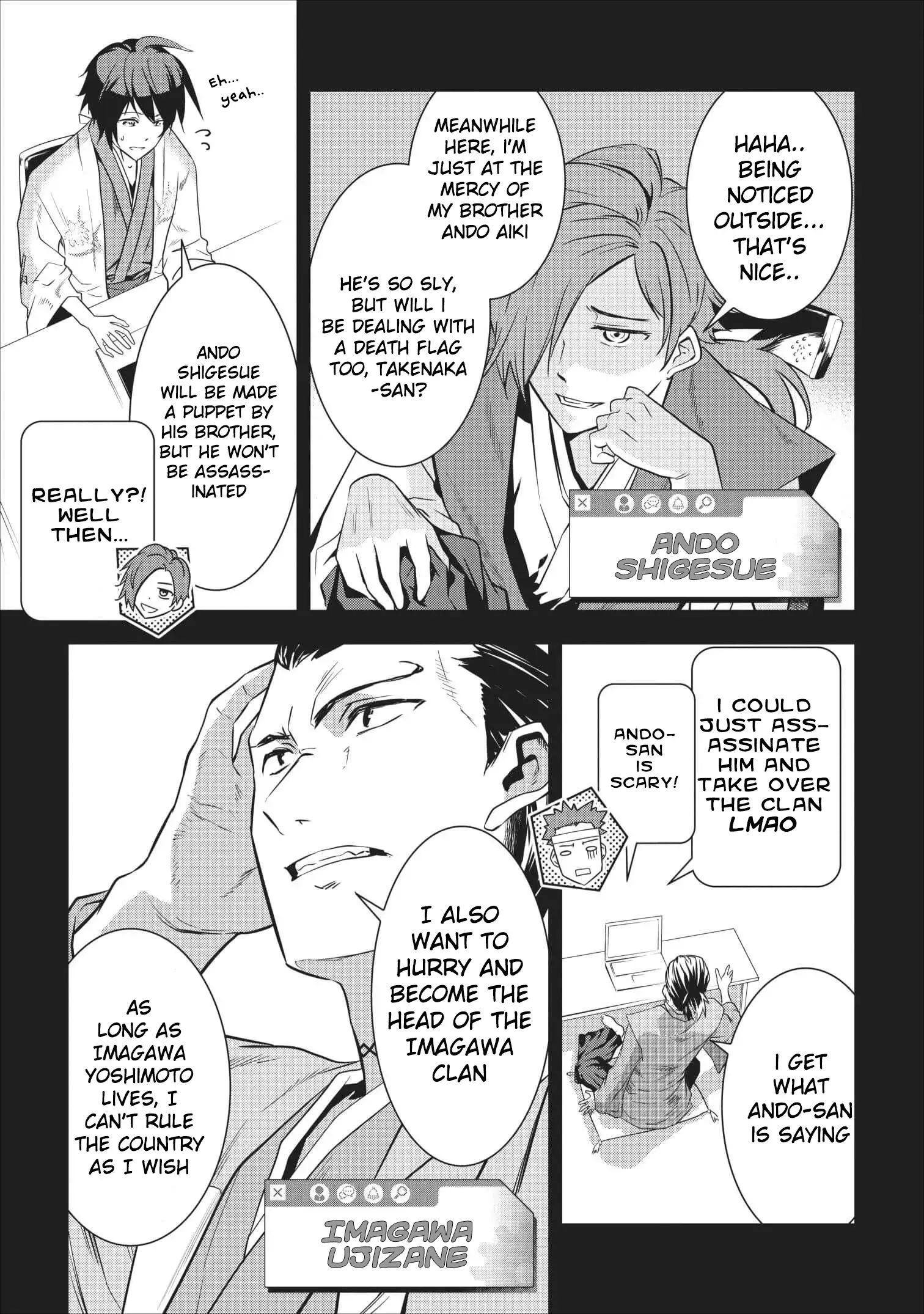 Read Tensei! Takenaka Hanbei- Minor Bushou ni Tensei shita Nakama-tachi to Sengoku Ranse wo Ikinuku Manga Online