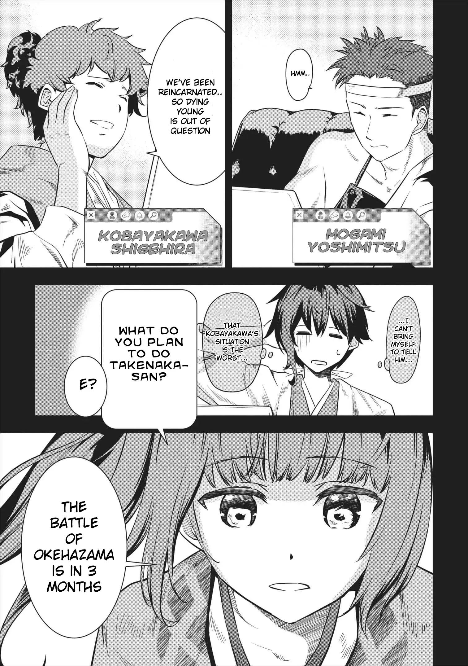 Read Tensei! Takenaka Hanbei- Minor Bushou ni Tensei shita Nakama-tachi to Sengoku Ranse wo Ikinuku Manga Online