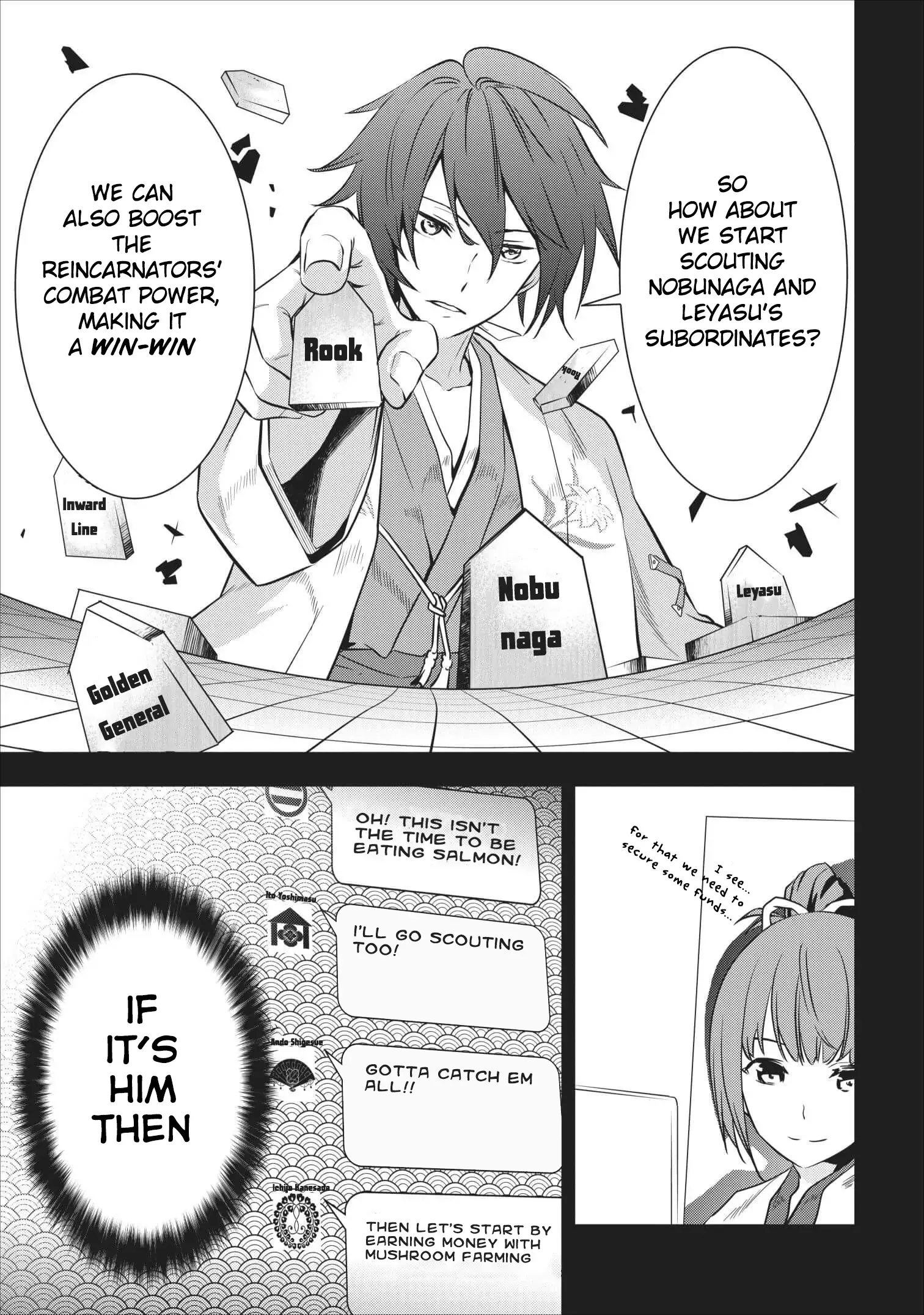 Read Tensei! Takenaka Hanbei- Minor Bushou ni Tensei shita Nakama-tachi to Sengoku Ranse wo Ikinuku Manga Online