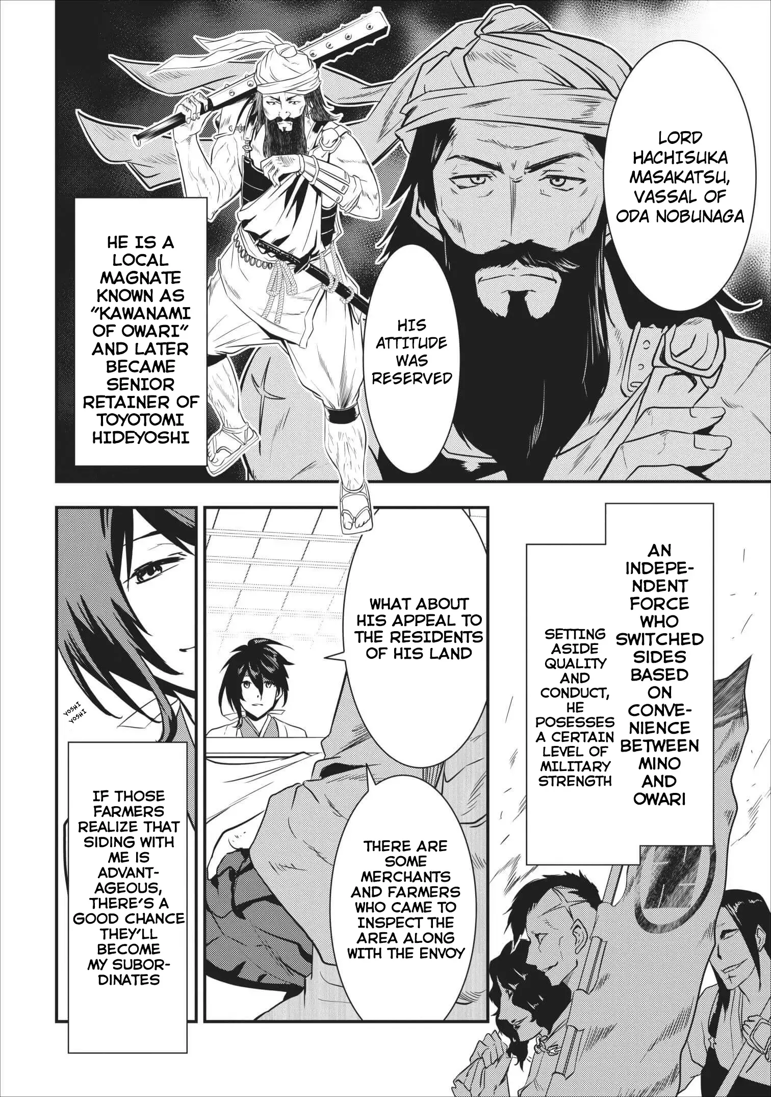 Read Tensei! Takenaka Hanbei- Minor Bushou ni Tensei shita Nakama-tachi to Sengoku Ranse wo Ikinuku Manga Online