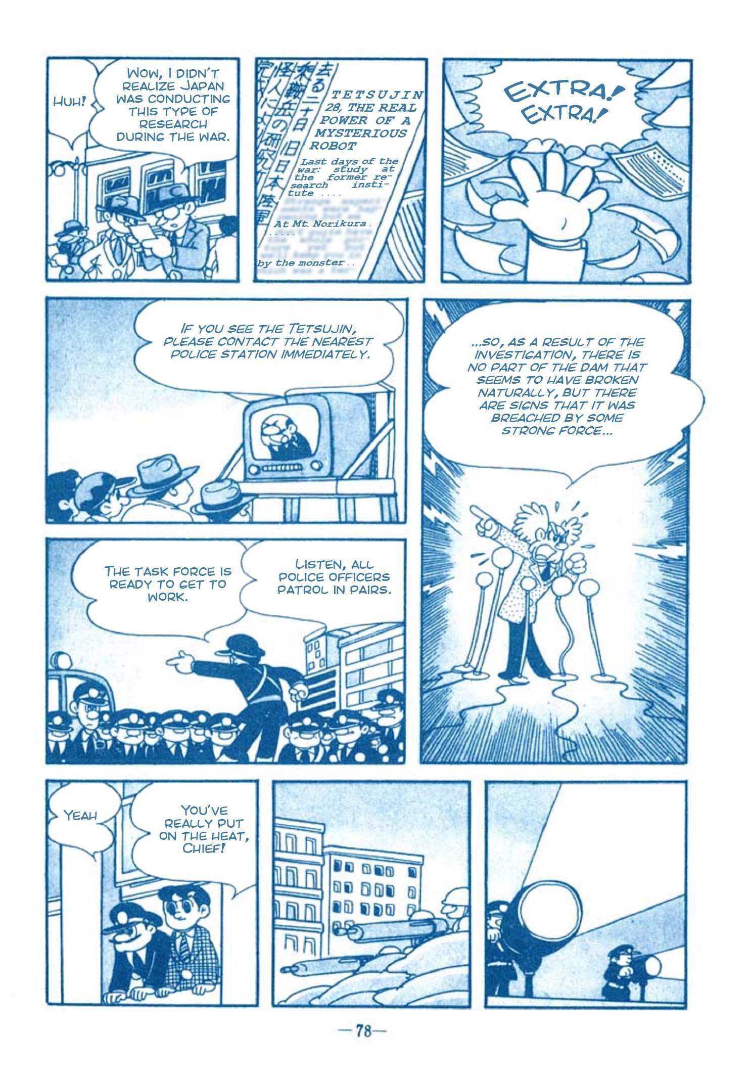Read Tetsujin No. 28 Full Length Detective Manga Manga Online