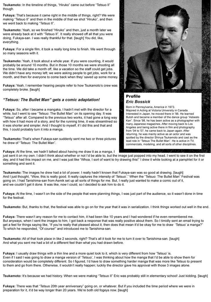 Read Tetsuo- The Bullet Man Manga Online