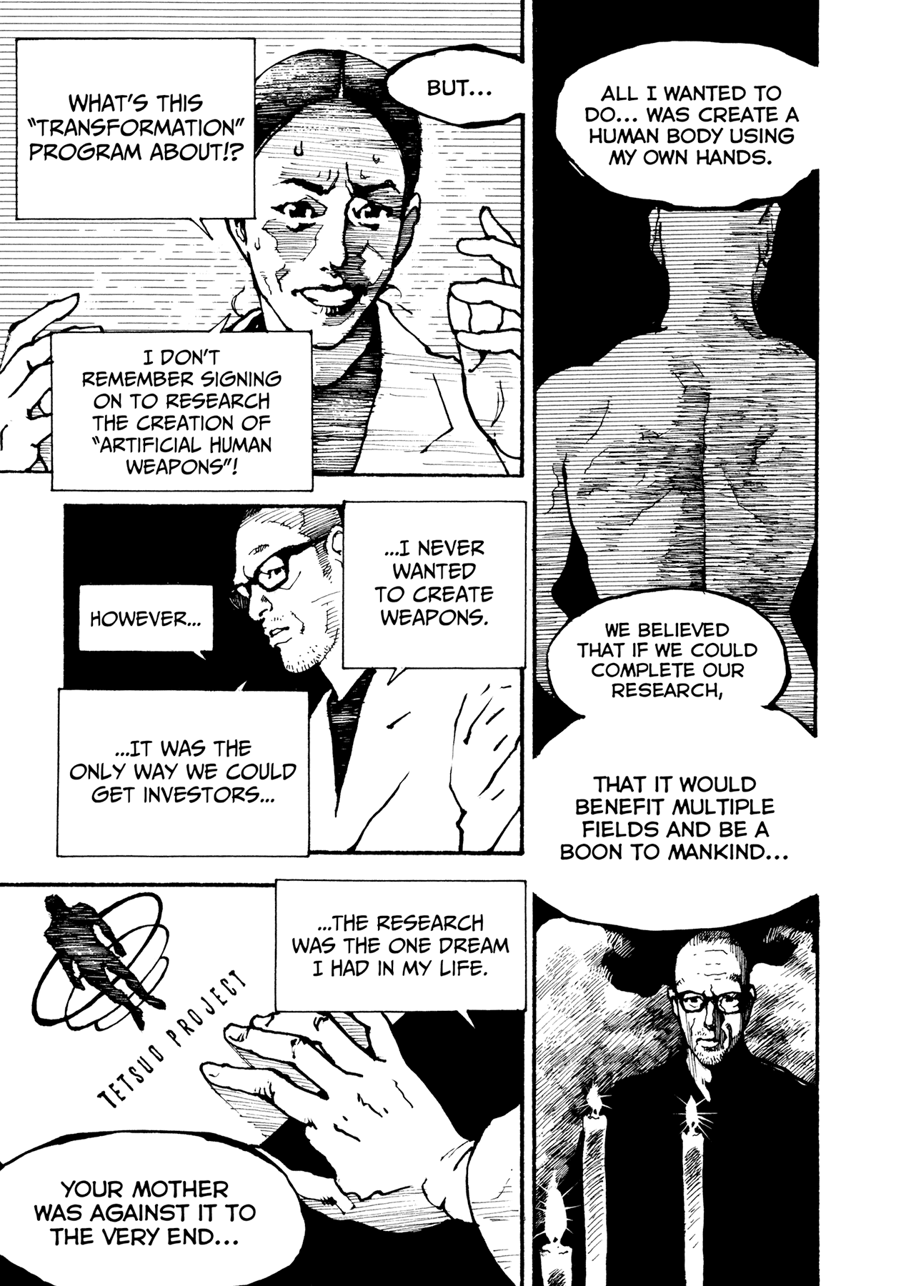Read Tetsuo- The Bullet Man Manga Online