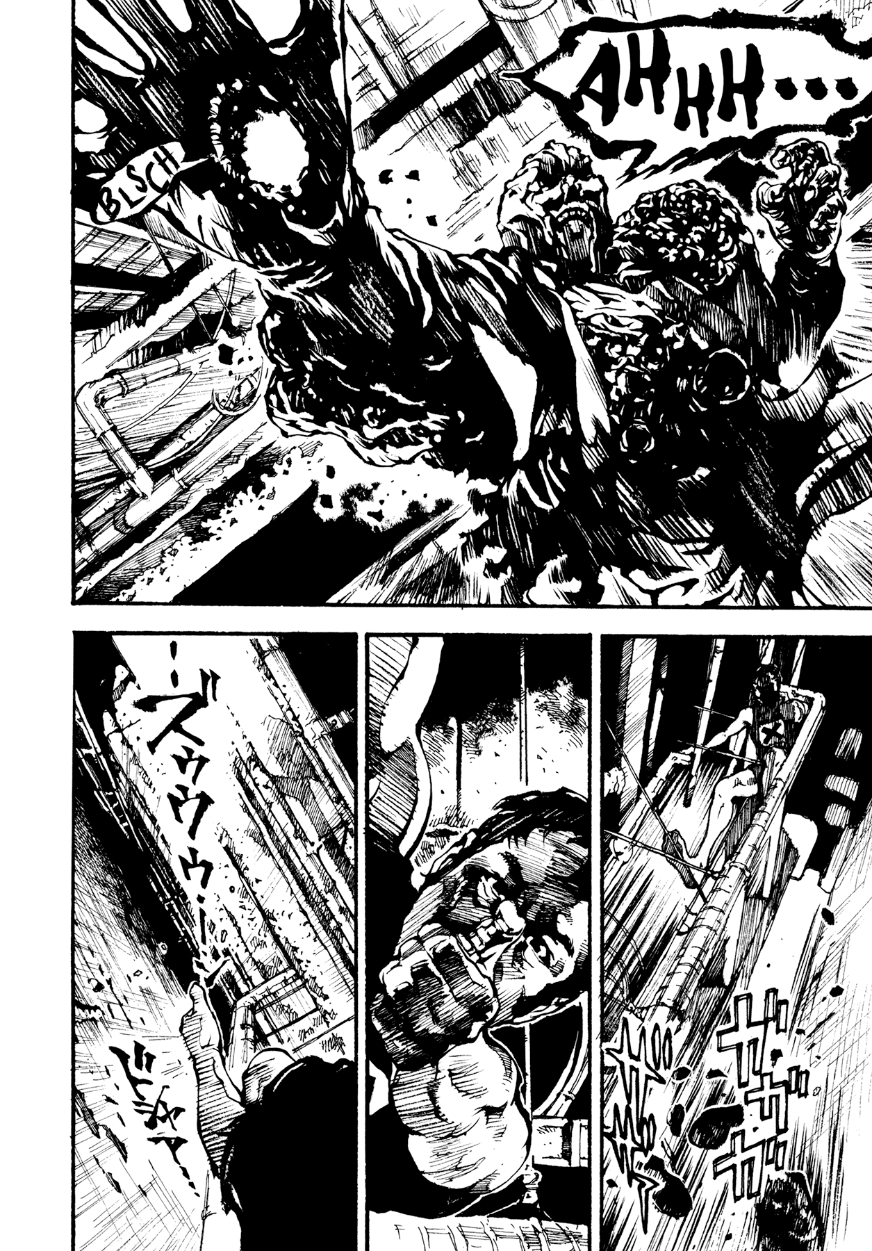 Read Tetsuo- The Bullet Man Manga Online