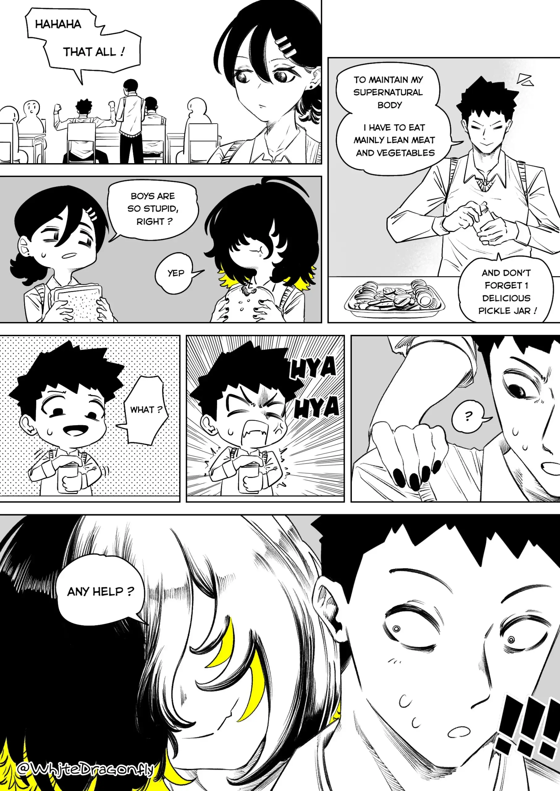 Read That One Classmate Makes Me Question My Own Masculinity Manga Online