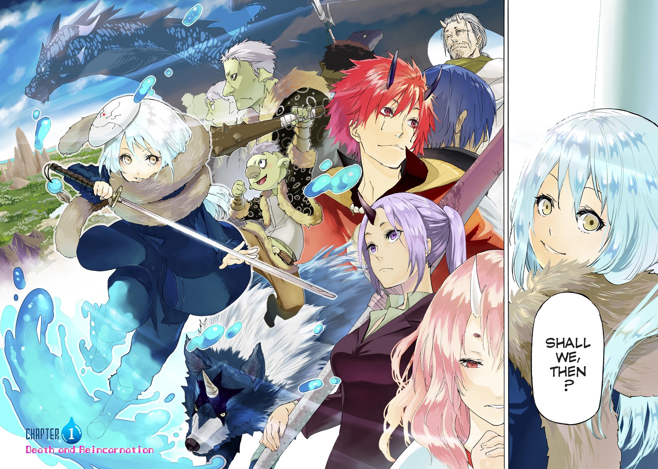 Read That Time I Got Reincarnated as a Slime Manga Online