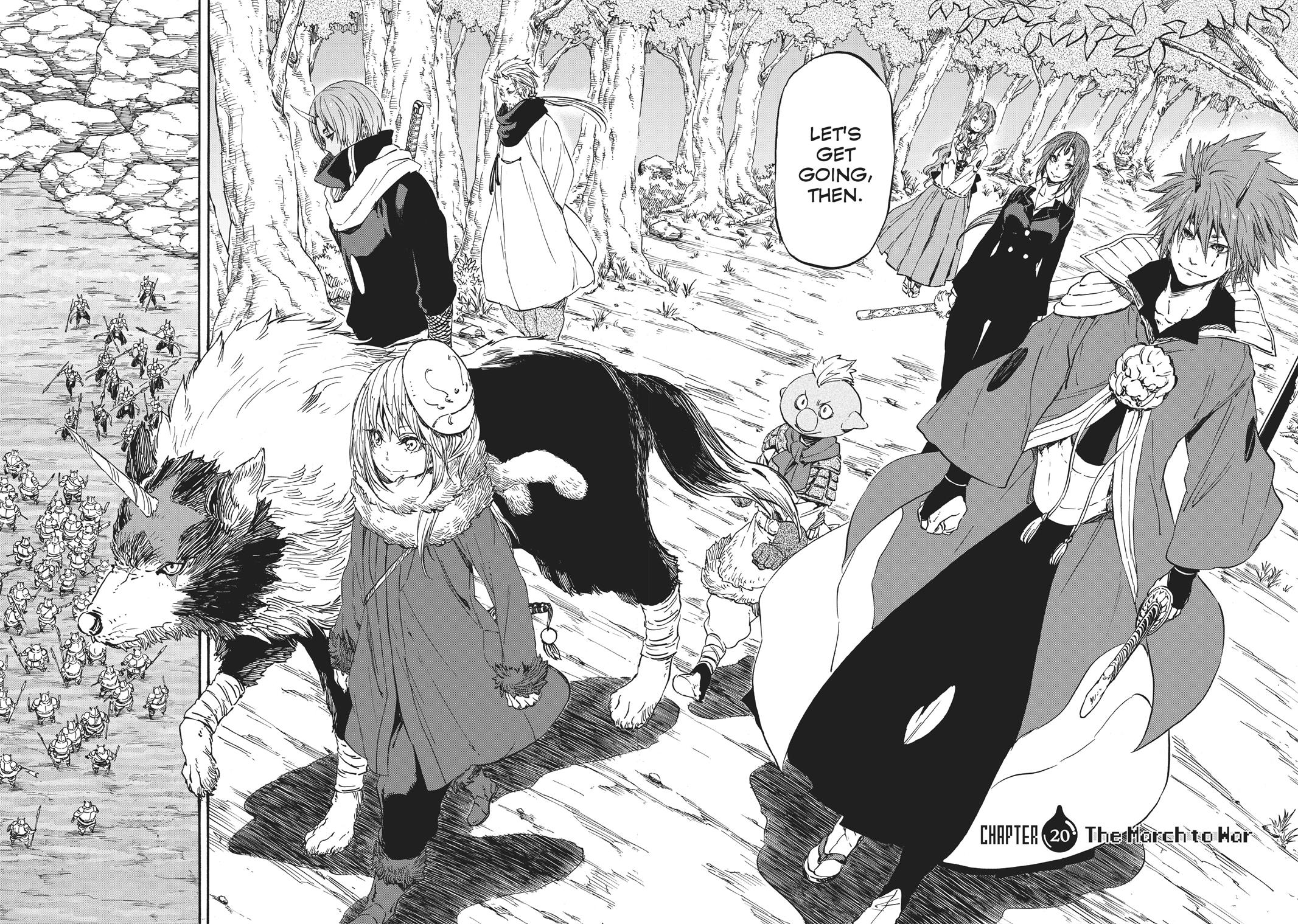 Read That Time I Got Reincarnated as a Slime Manga Online