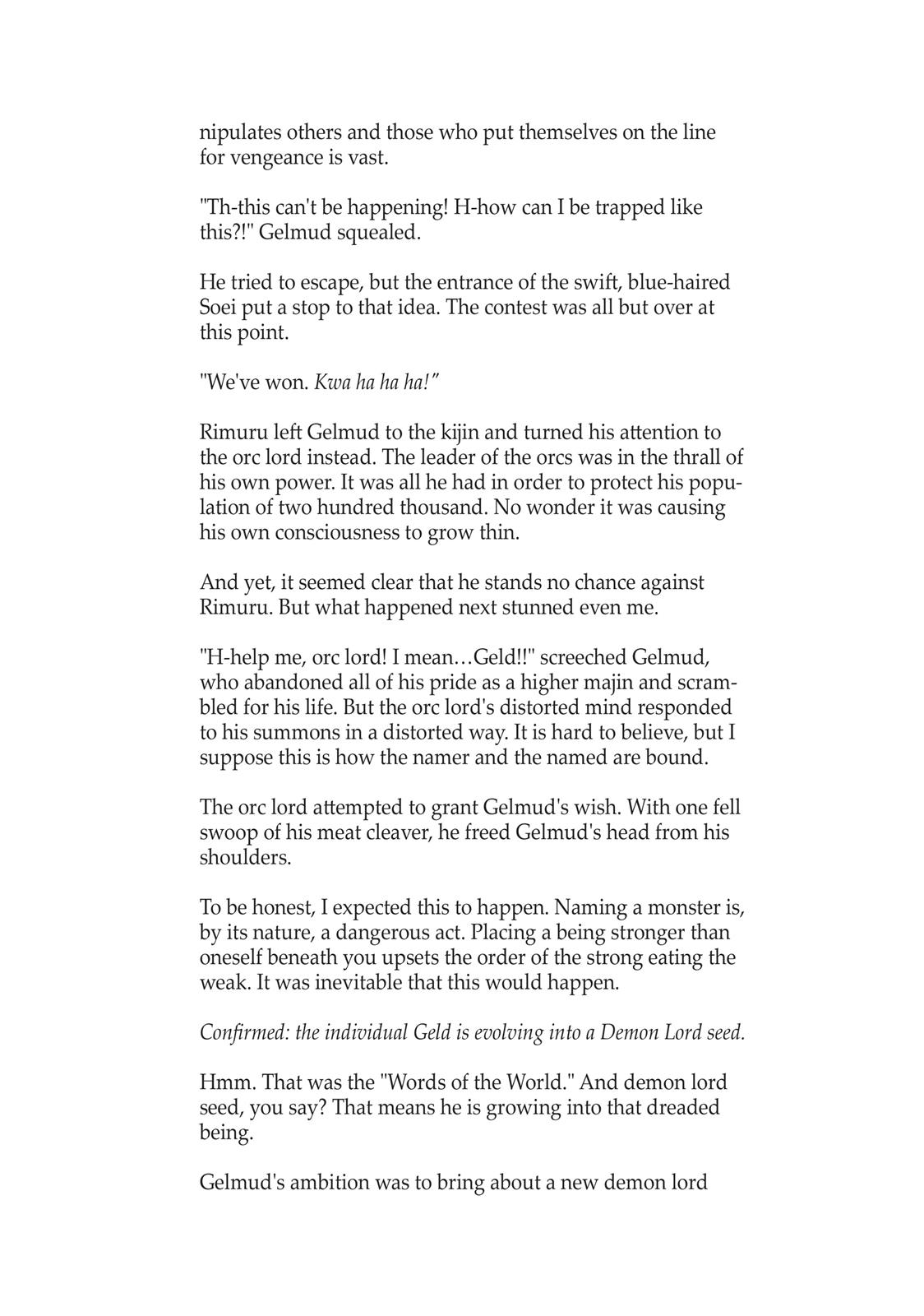 Read That Time I Got Reincarnated as a Slime Manga Online