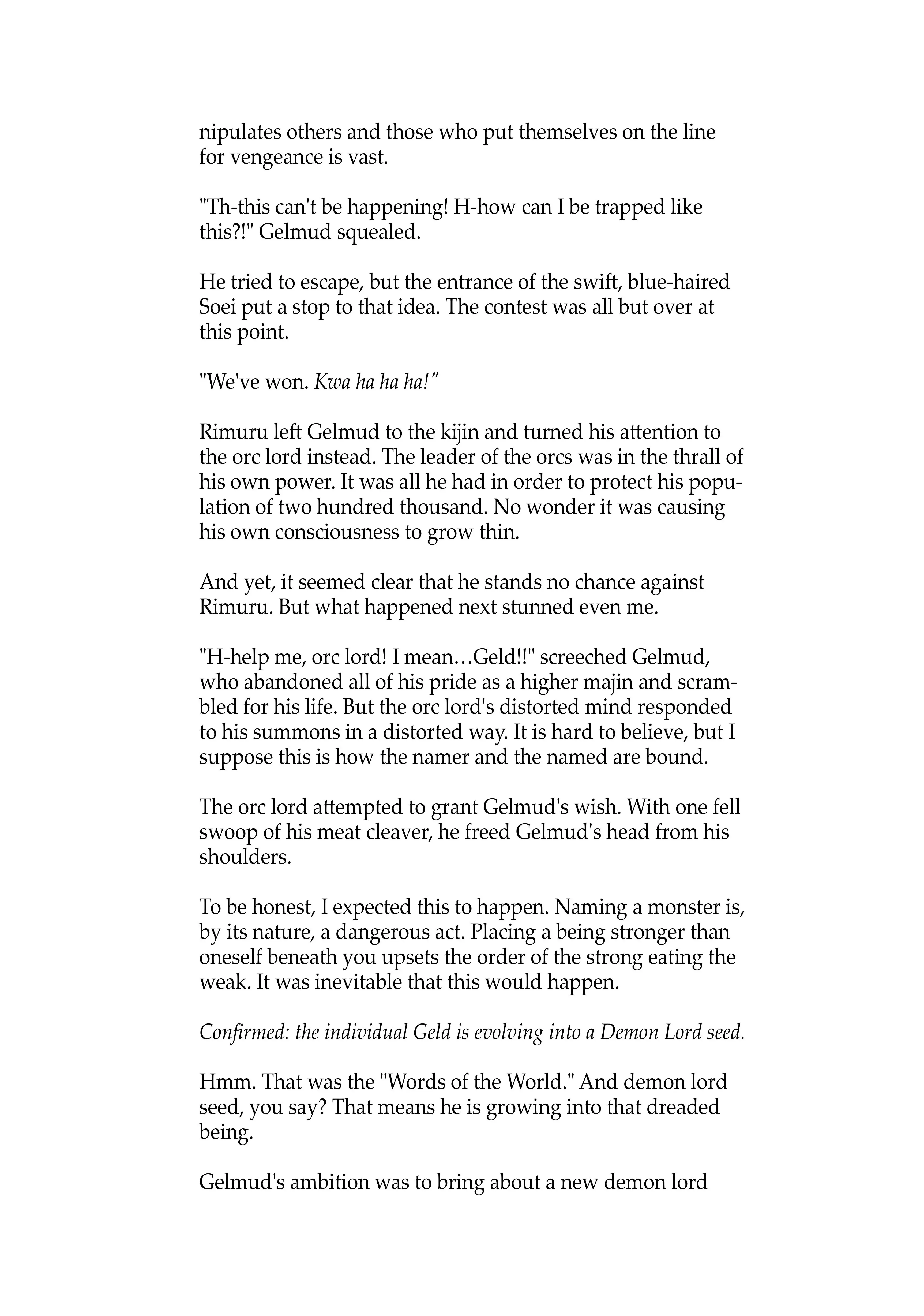 Read That Time I Got Reincarnated as a Slime Manga Online