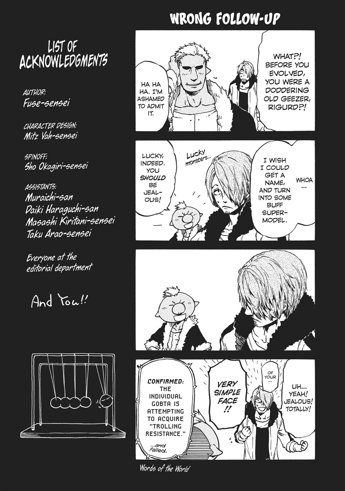 Read That Time I Got Reincarnated as a Slime Manga Online