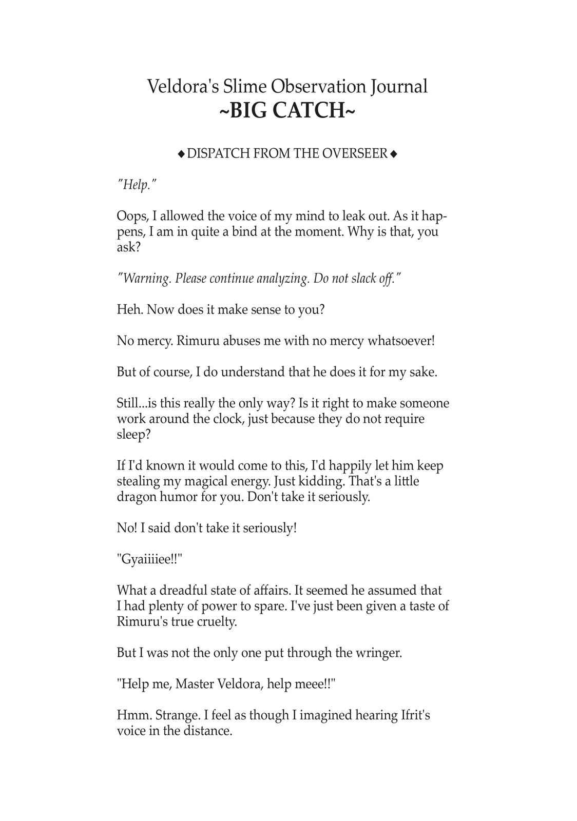 Read That Time I Got Reincarnated as a Slime Manga Online