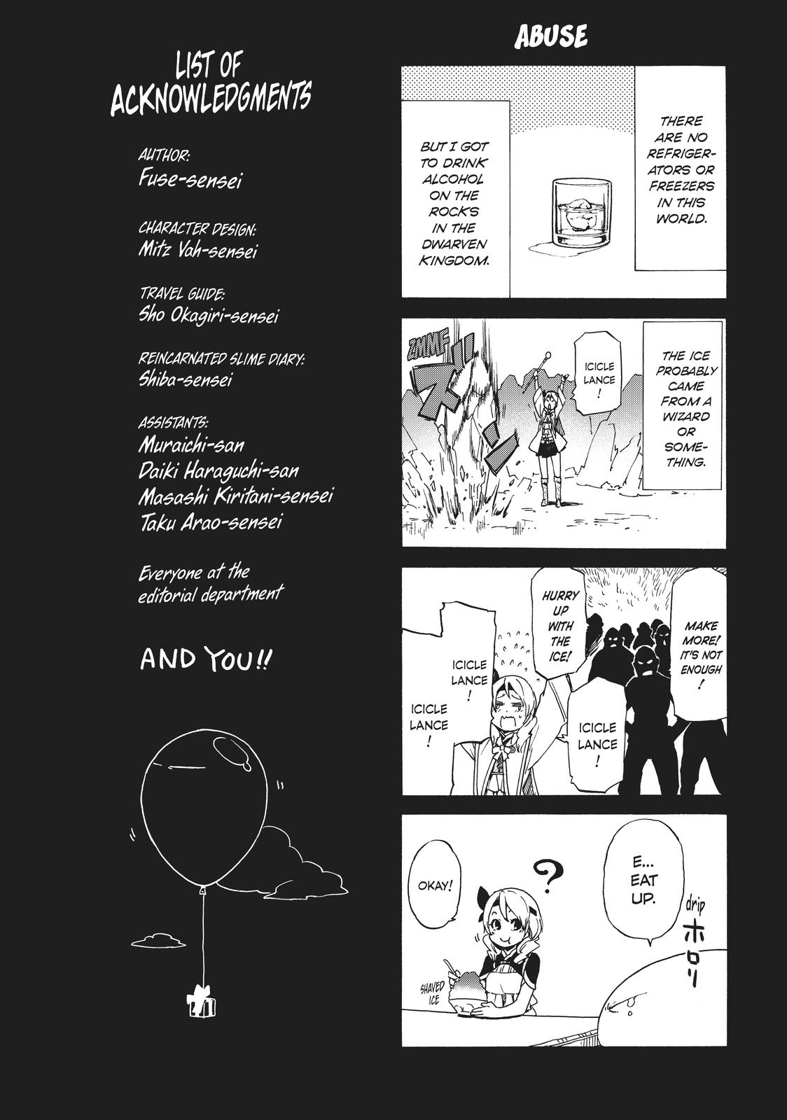 Read That Time I Got Reincarnated as a Slime Manga Online