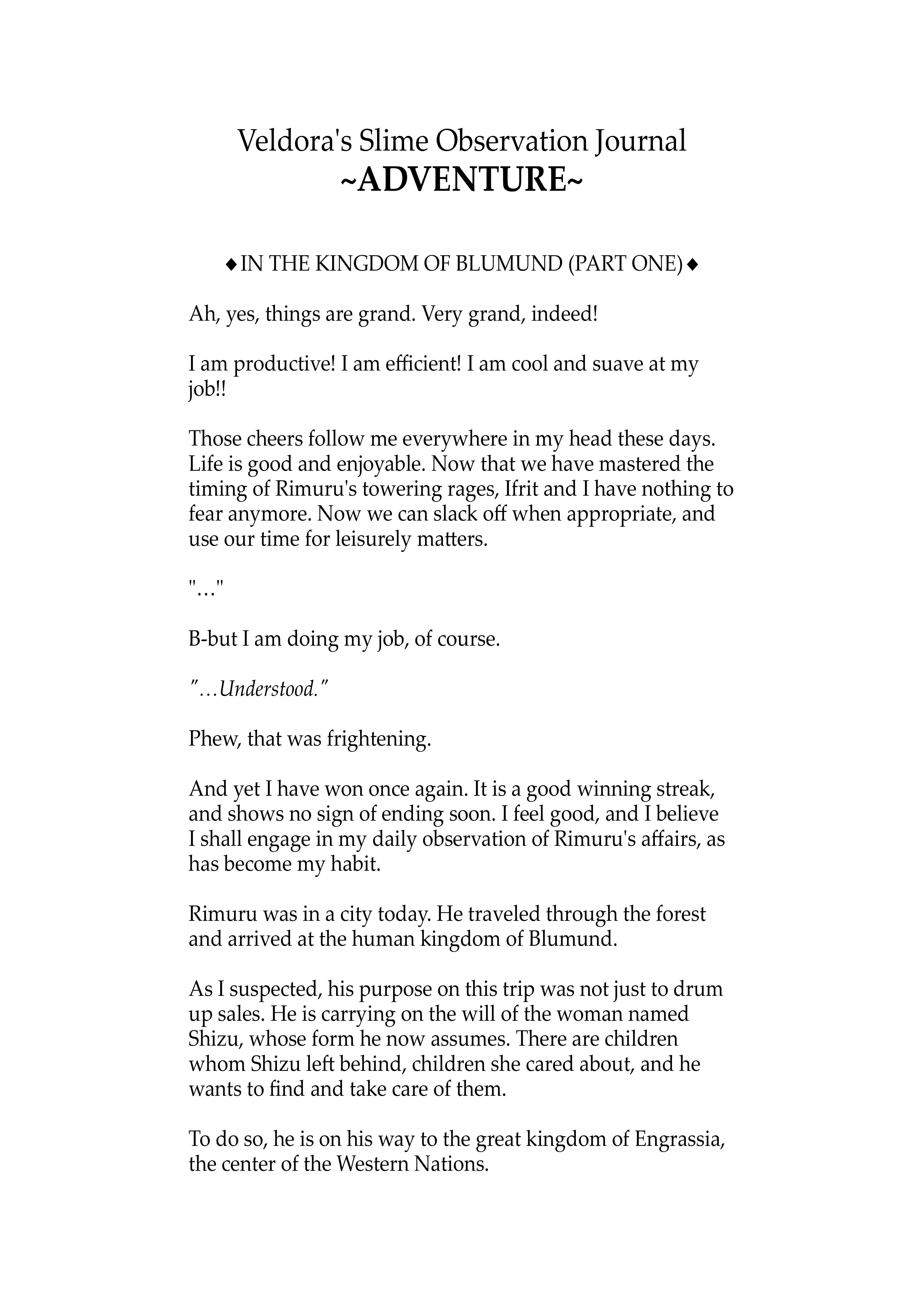 Read That Time I Got Reincarnated as a Slime Manga Online