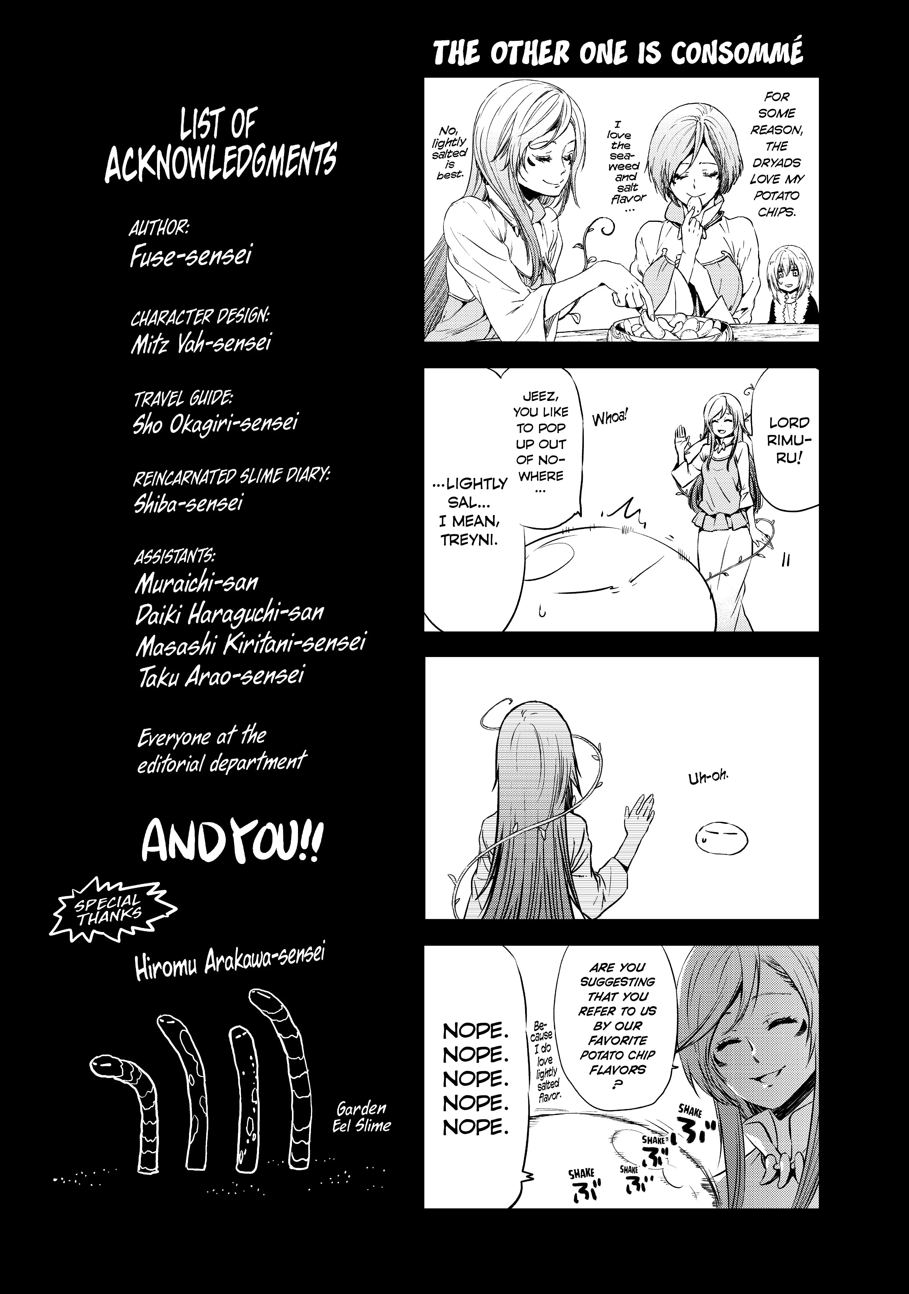 Read That Time I Got Reincarnated as a Slime Manga Online