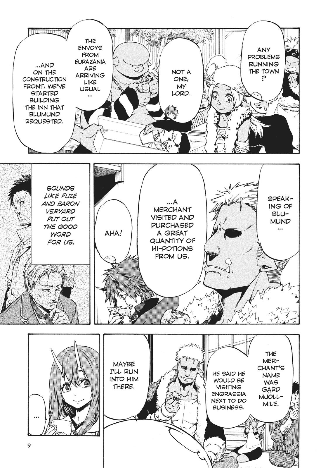 Read That Time I Got Reincarnated as a Slime Manga Online