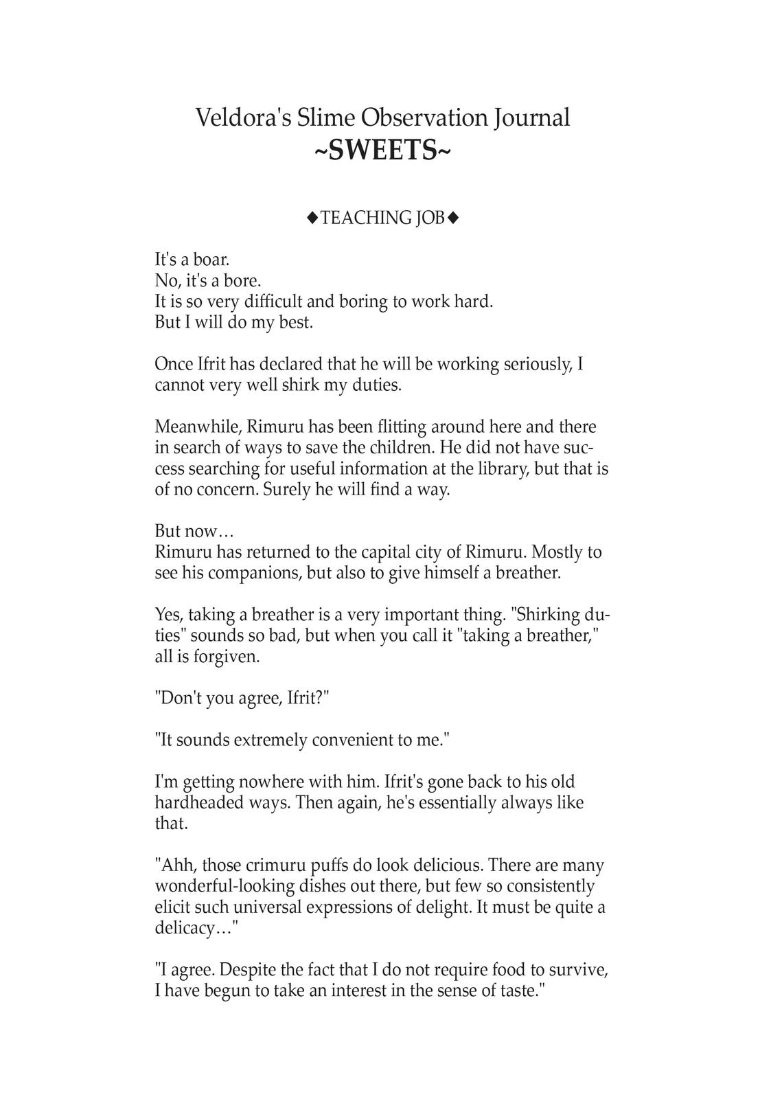 Read That Time I Got Reincarnated as a Slime Manga Online