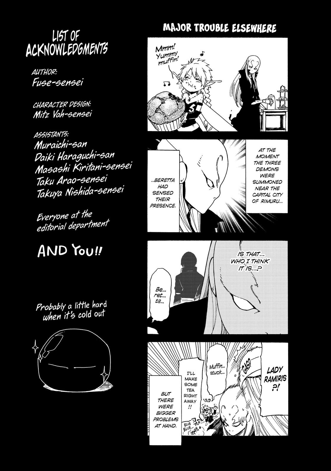 Read That Time I Got Reincarnated as a Slime Manga Online