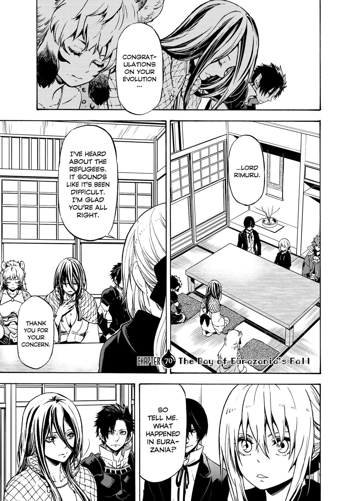 Read That Time I Got Reincarnated as a Slime Manga Online