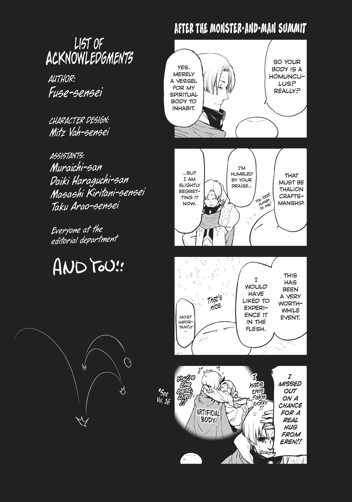 Read That Time I Got Reincarnated as a Slime Manga Online