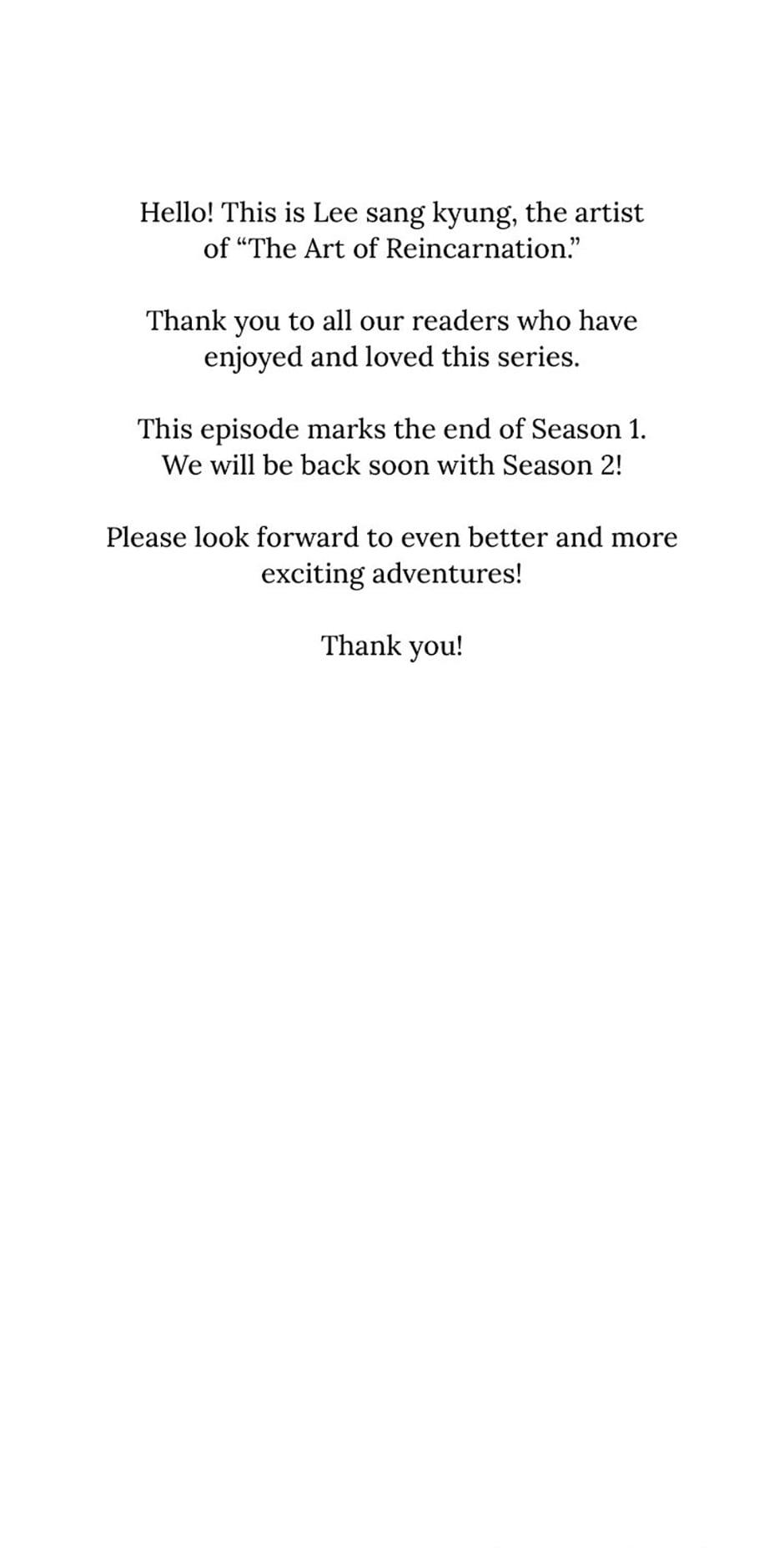 Read The Art of Reincarnation Manga Online