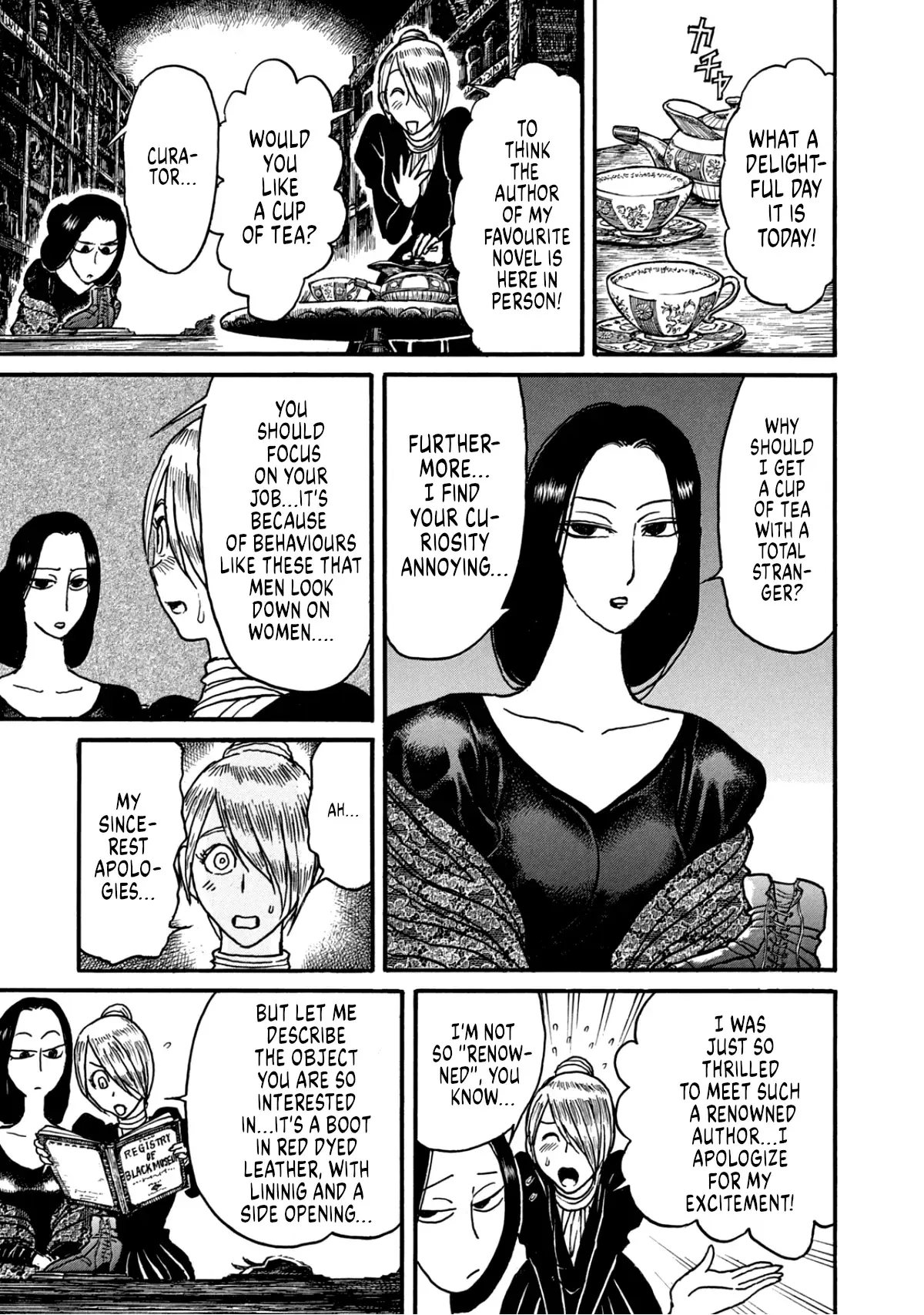 Read The Black Museum- Crescent Moon, Dance With The Monster Manga Online