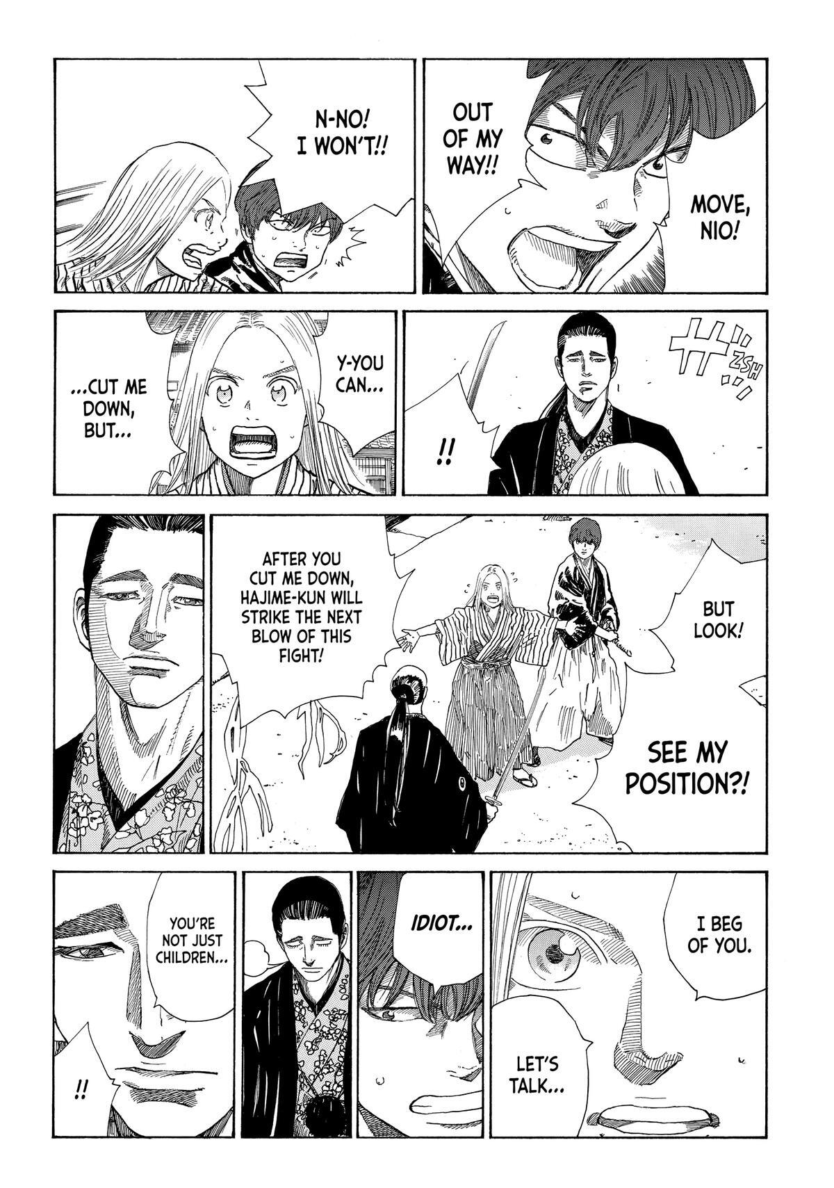Read The Blue Wolves of Mibu Manga Online
