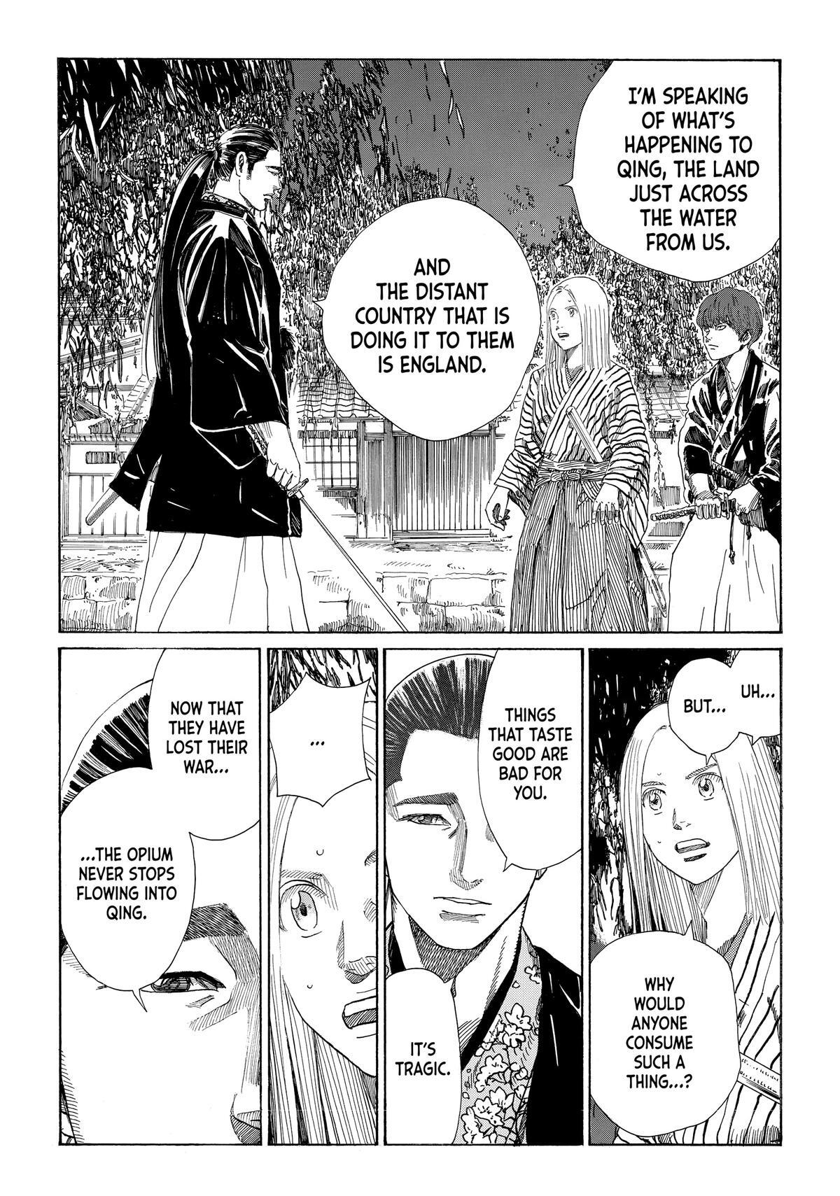 Read The Blue Wolves of Mibu Manga Online