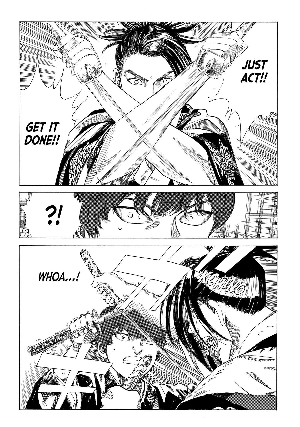 Read The Blue Wolves of Mibu Manga Online