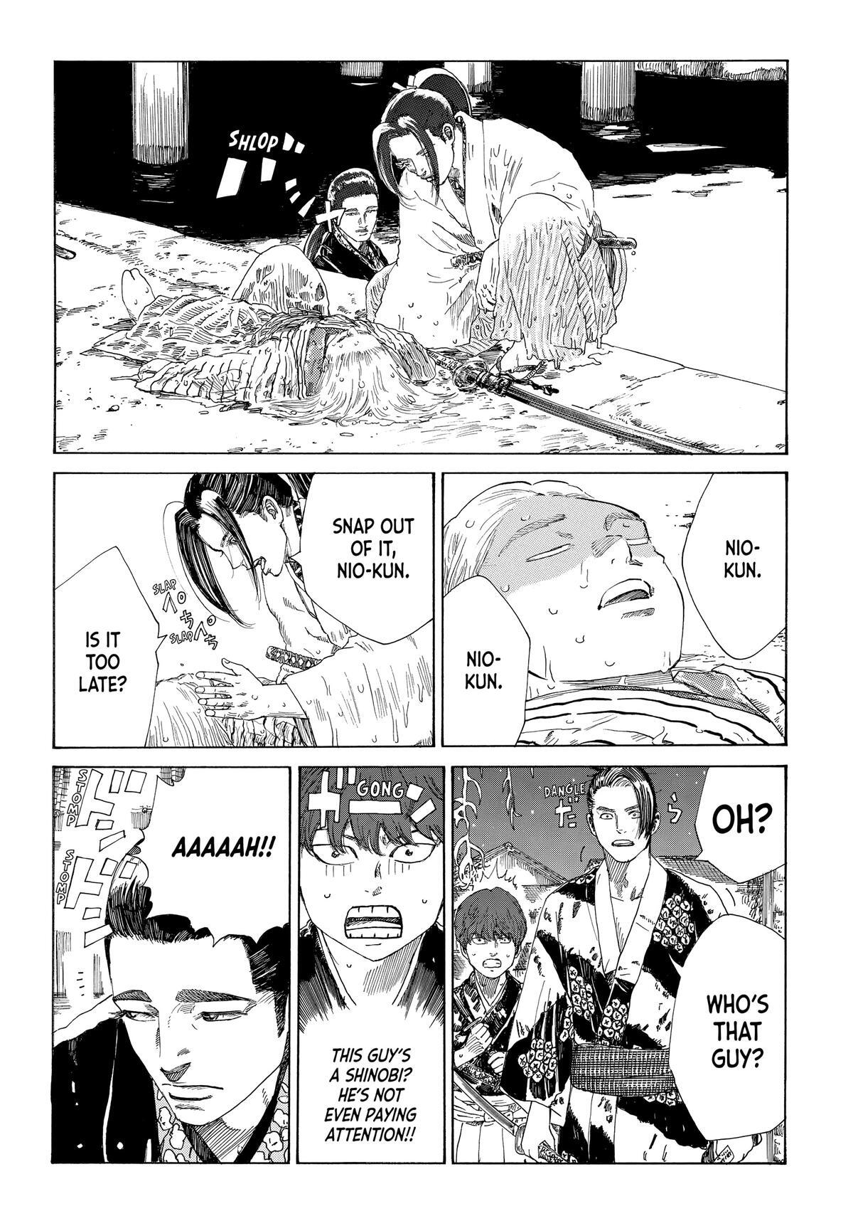 Read The Blue Wolves of Mibu Manga Online