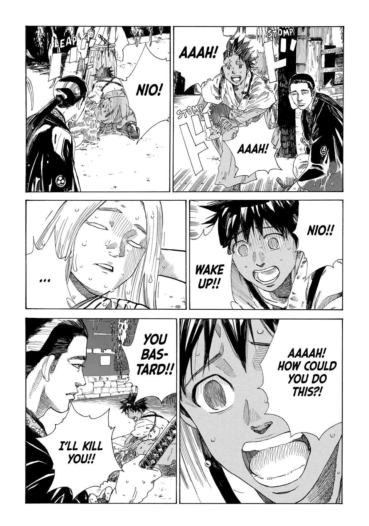 Read The Blue Wolves of Mibu Manga Online