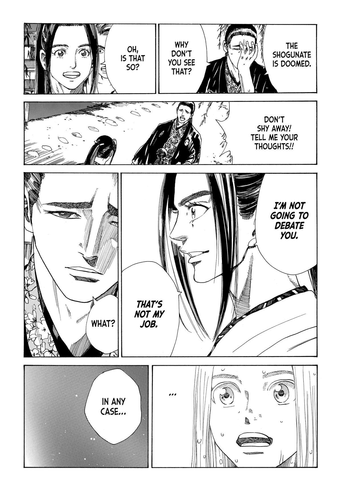 Read The Blue Wolves of Mibu Manga Online