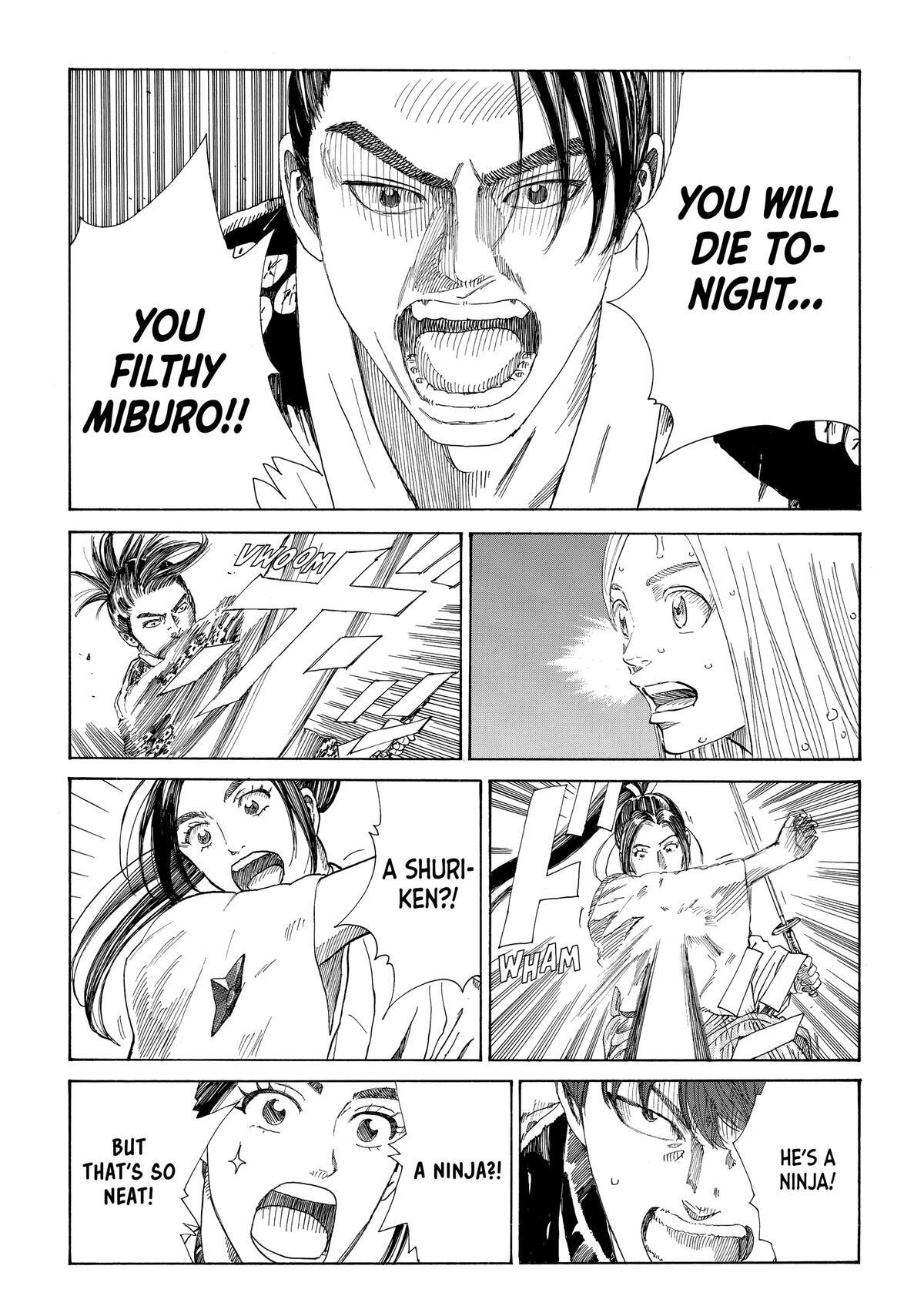 Read The Blue Wolves of Mibu Manga Online
