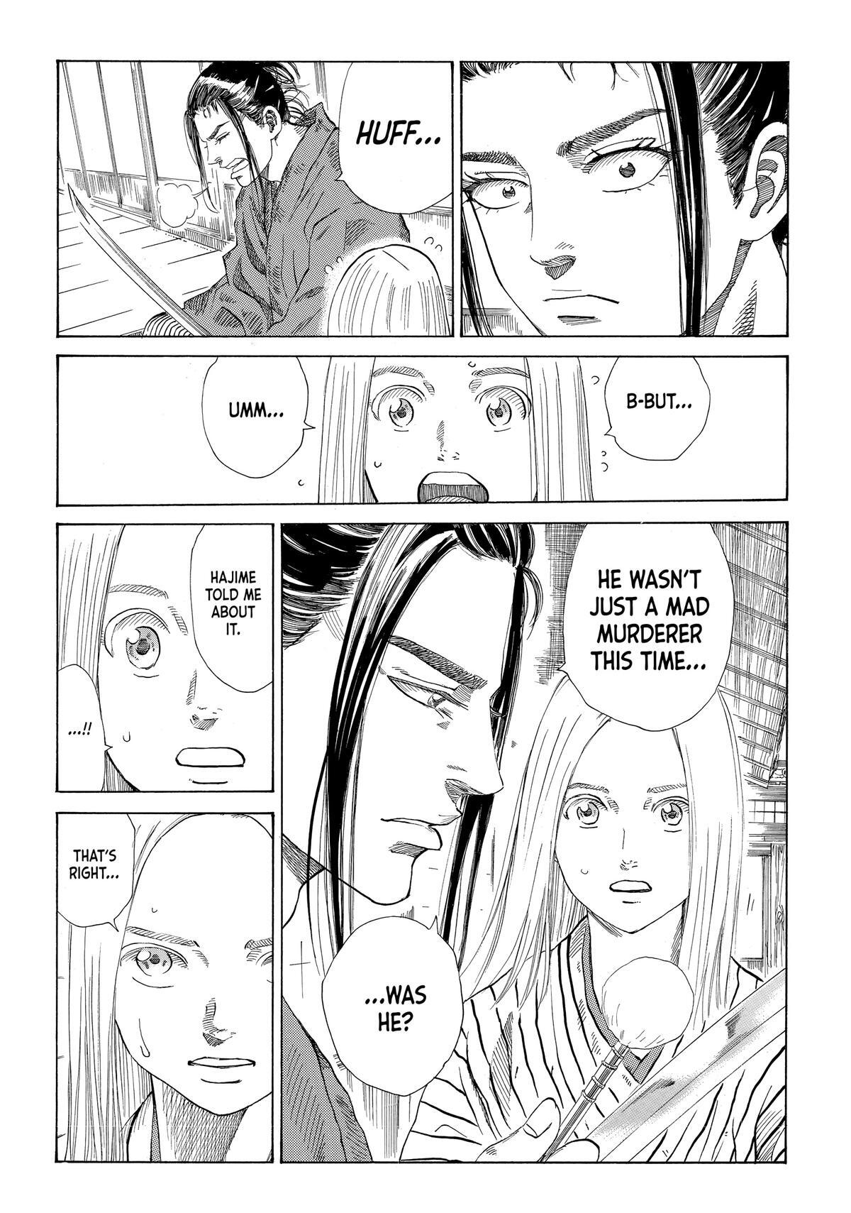 Read The Blue Wolves of Mibu Manga Online