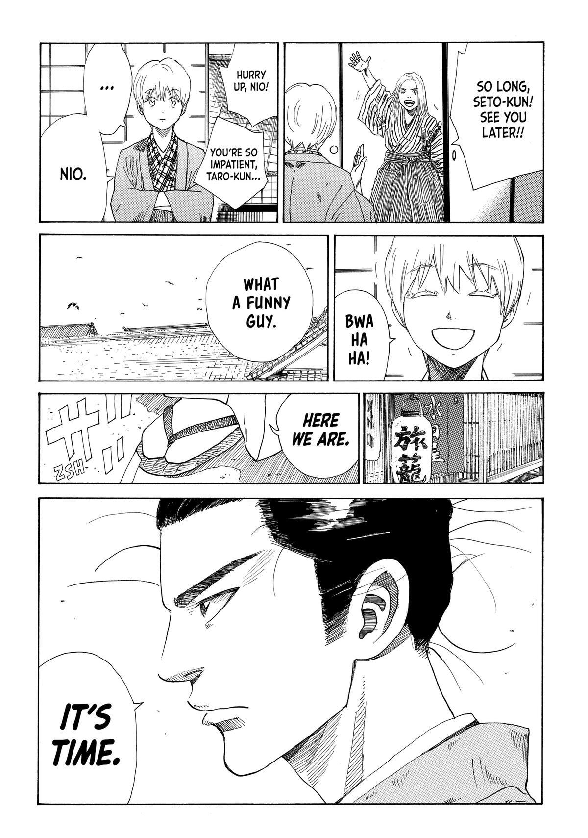 Read The Blue Wolves of Mibu Manga Online