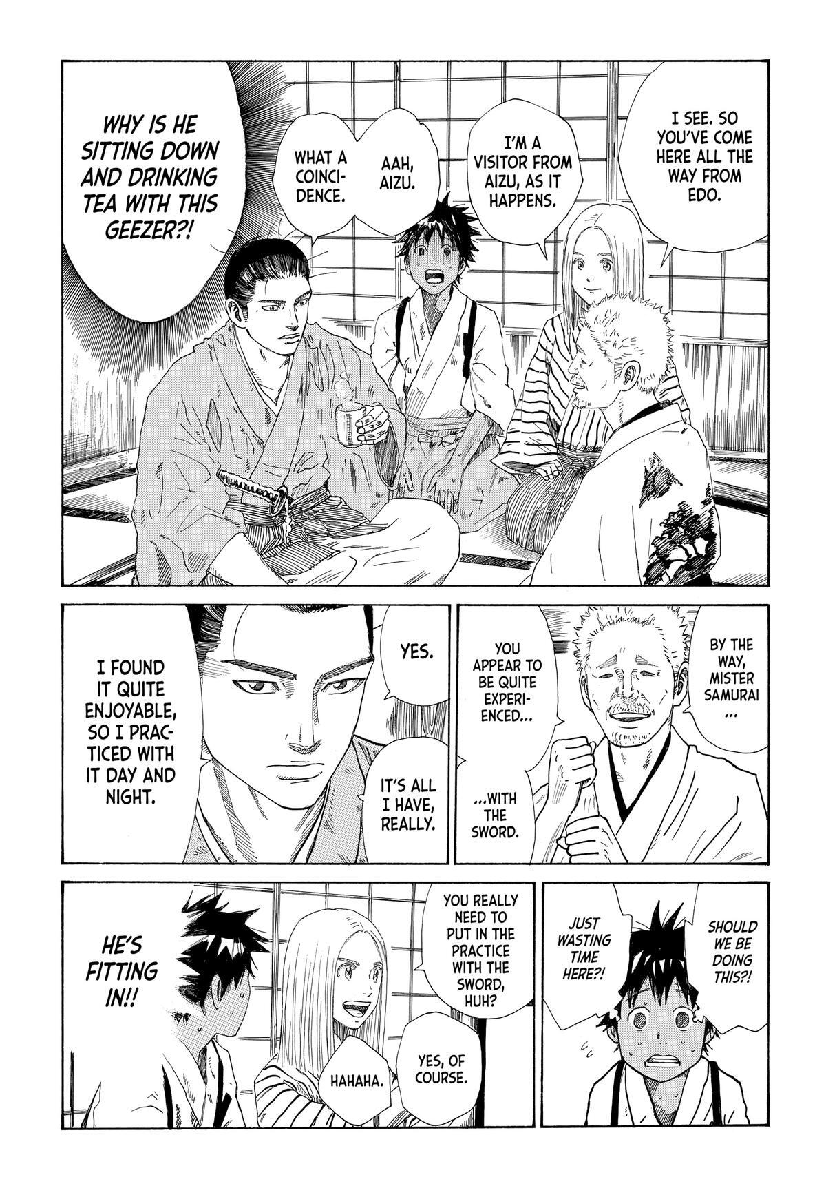 Read The Blue Wolves of Mibu Manga Online