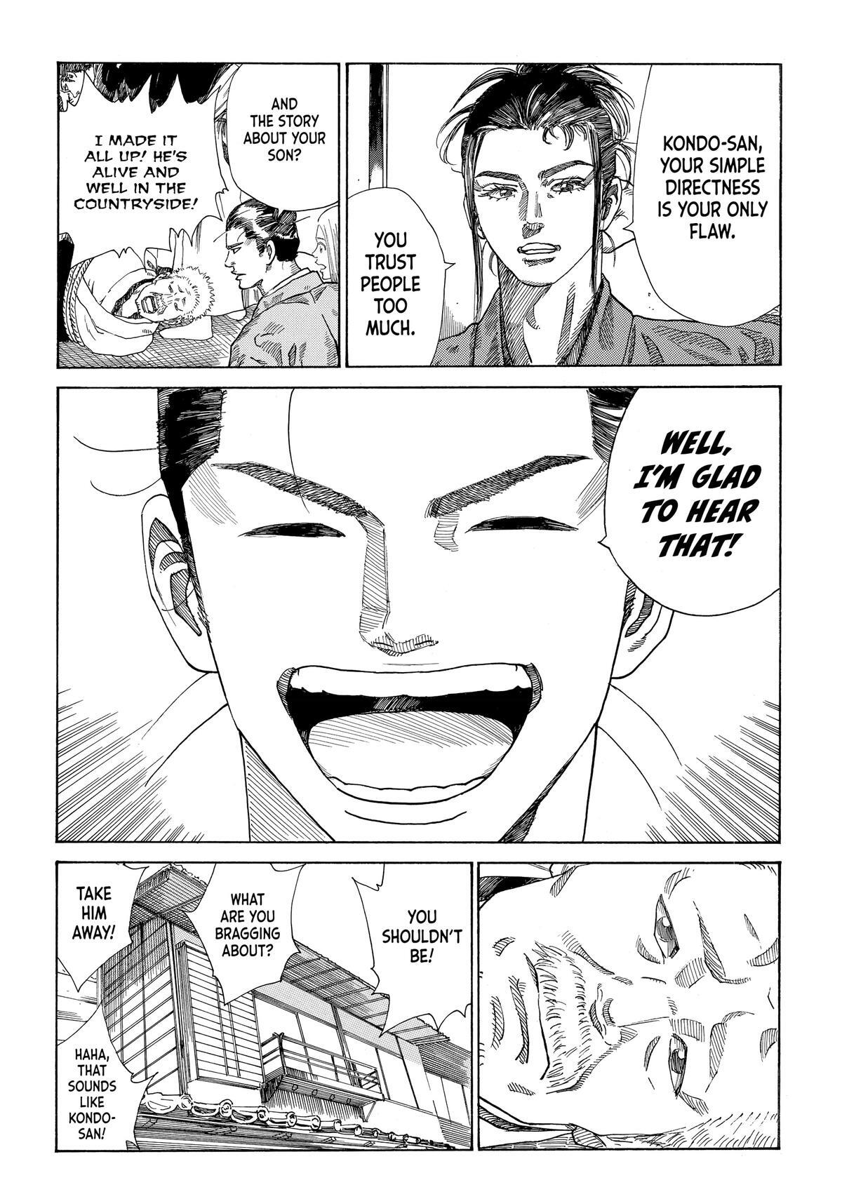 Read The Blue Wolves of Mibu Manga Online