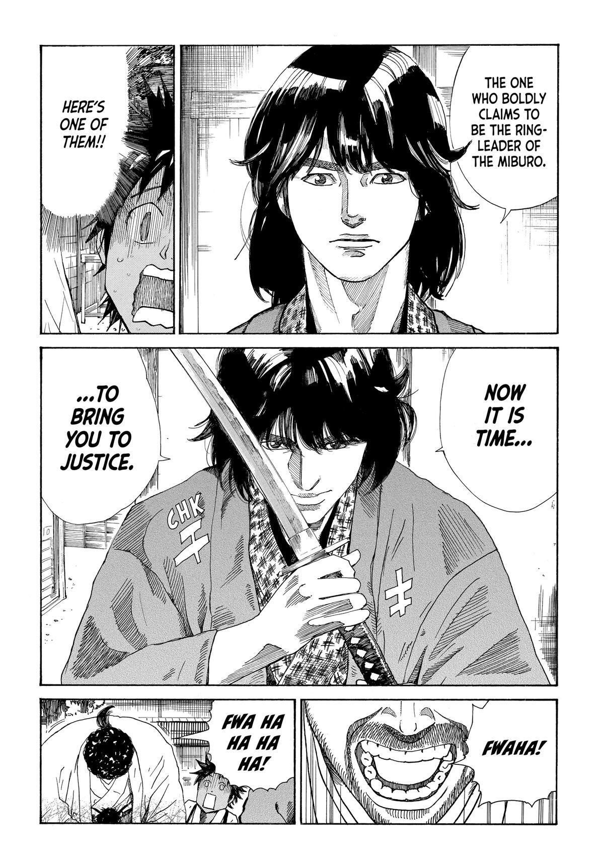 Read The Blue Wolves of Mibu Manga Online