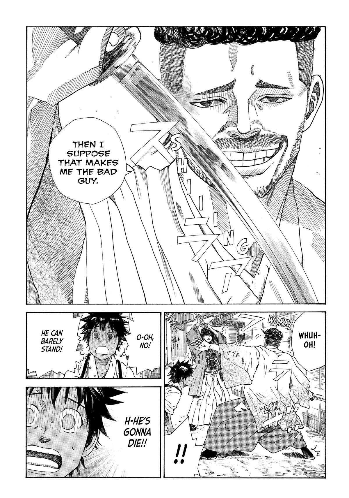 Read The Blue Wolves of Mibu Manga Online